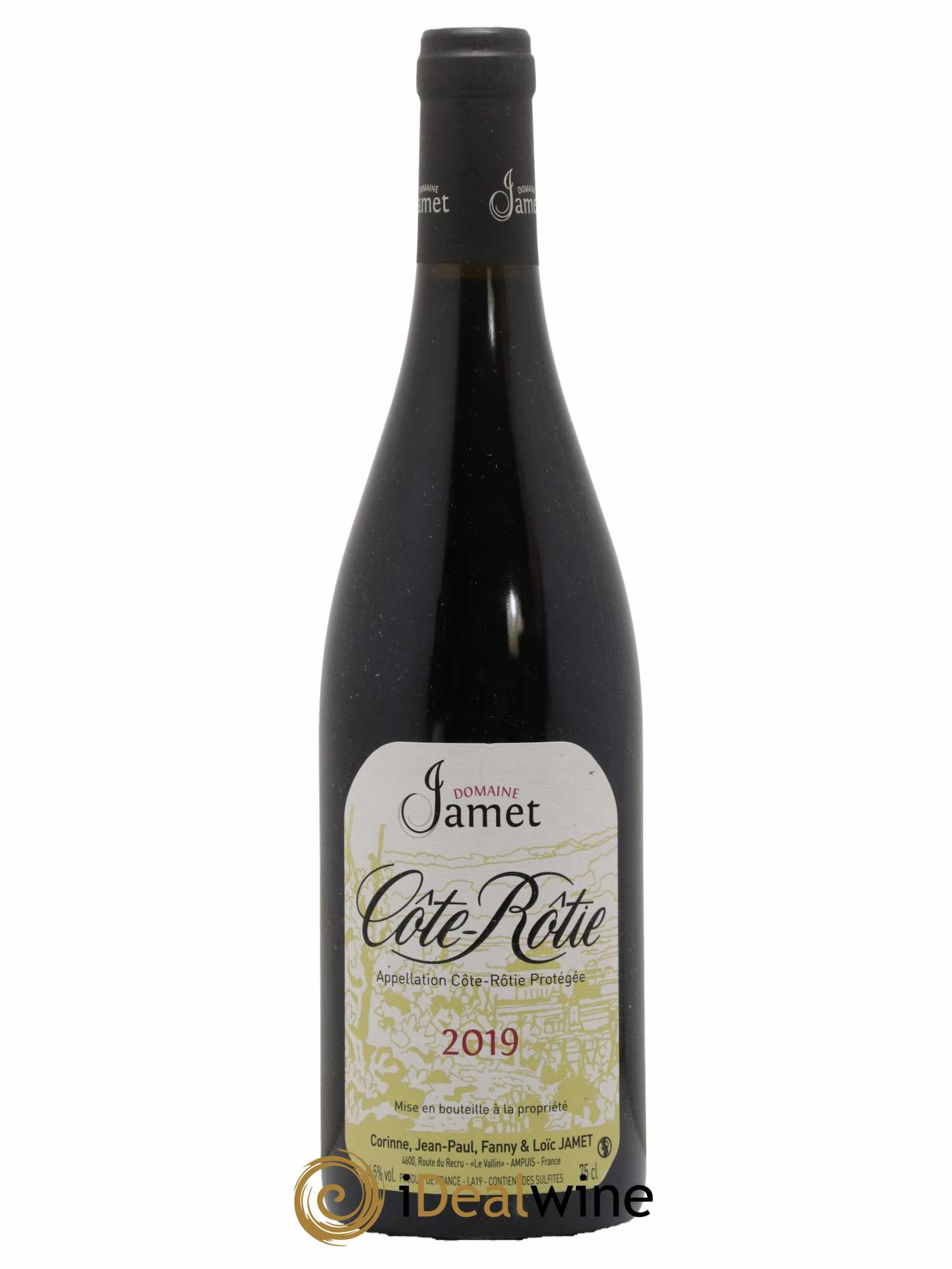 Côte-Rôtie Jamet (Domaine) 2019 - Lot de 1 bouteille - 0
