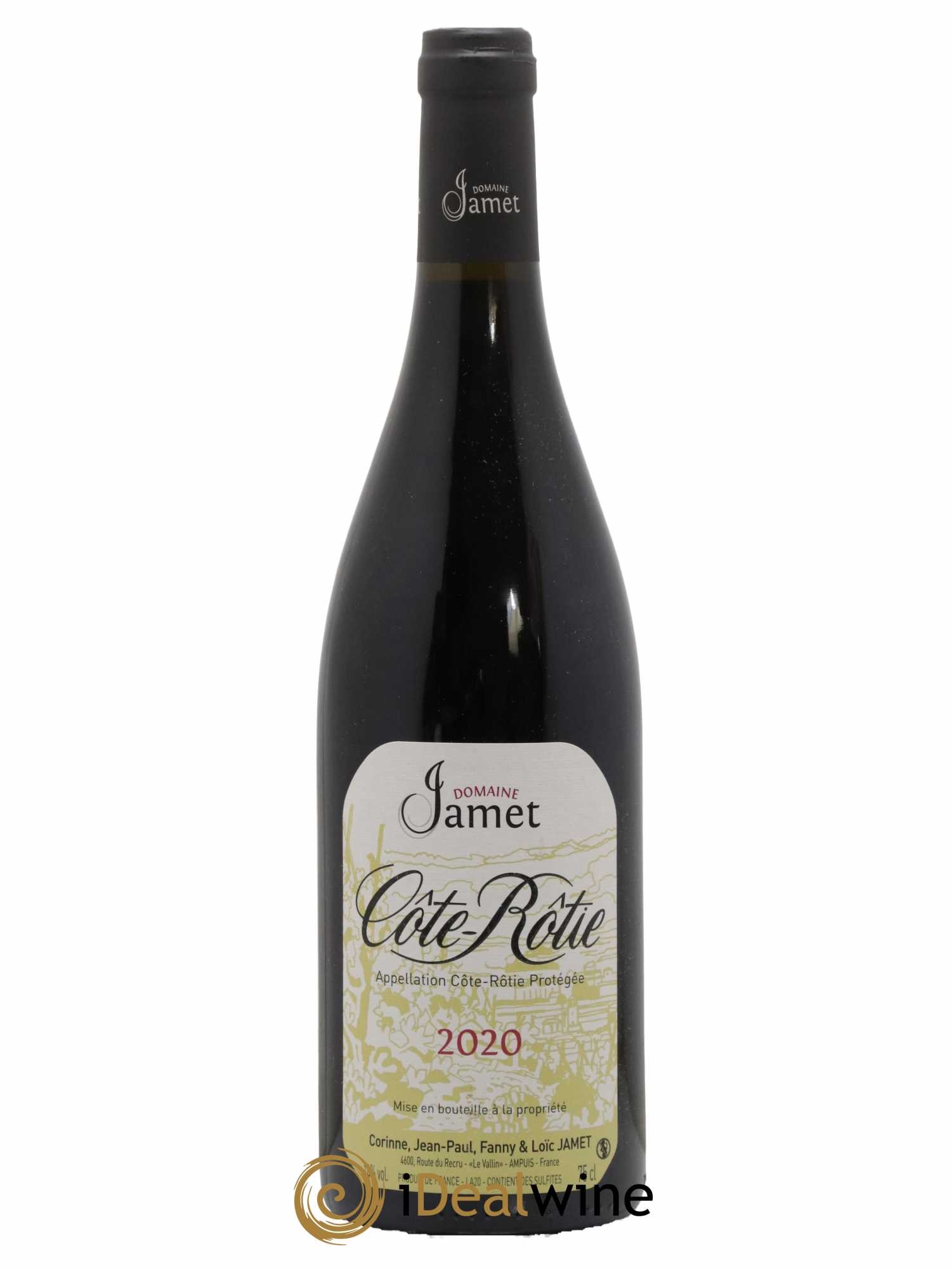 Côte-Rôtie Jamet (Domaine) 2020 - Lot de 1 bouteille - 0