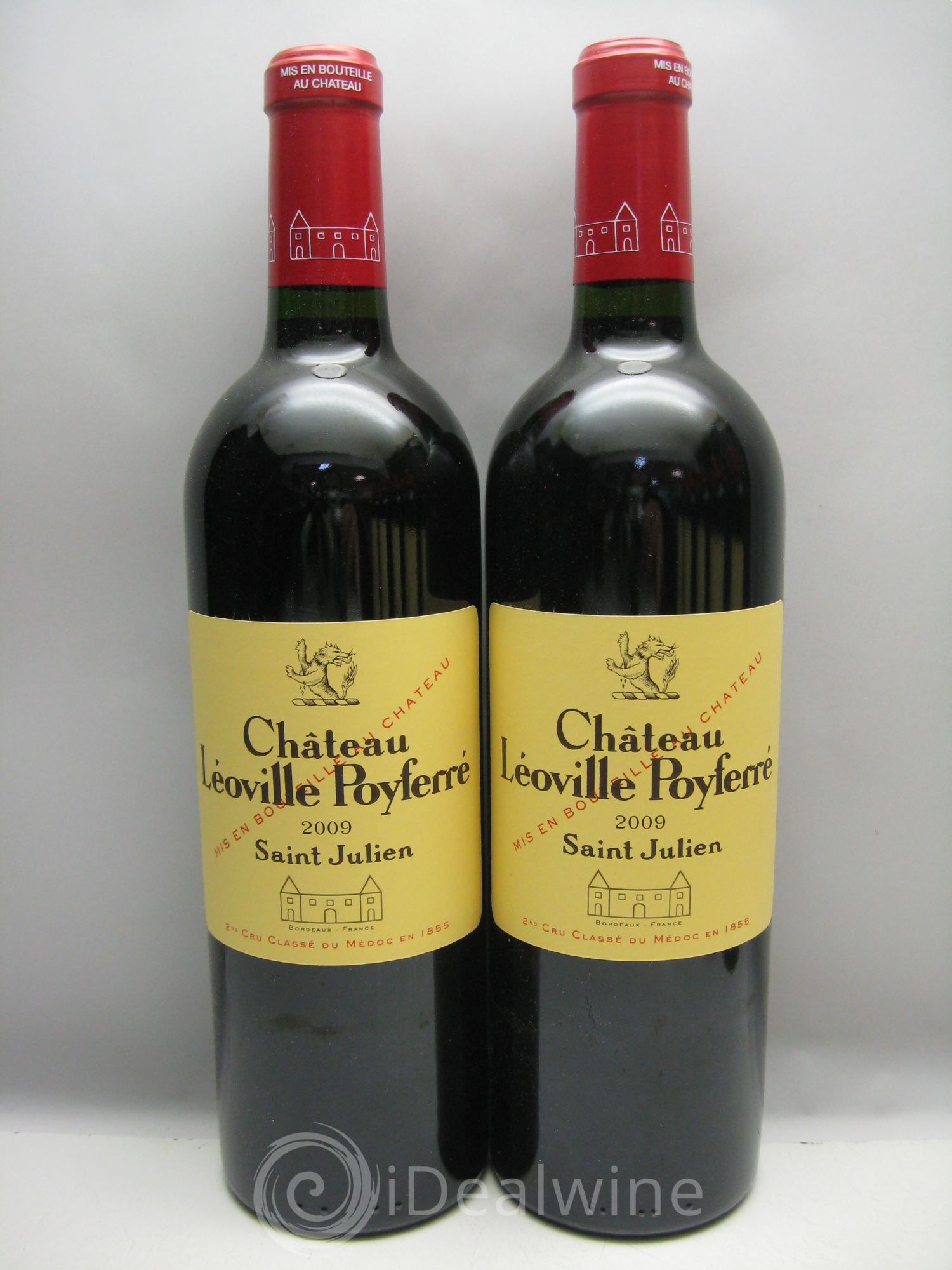 Château Léoville Poyferré 2ème Grand Cru Classé (2CB de 6btes) 2009 - Lot de 12 bouteilles - 0