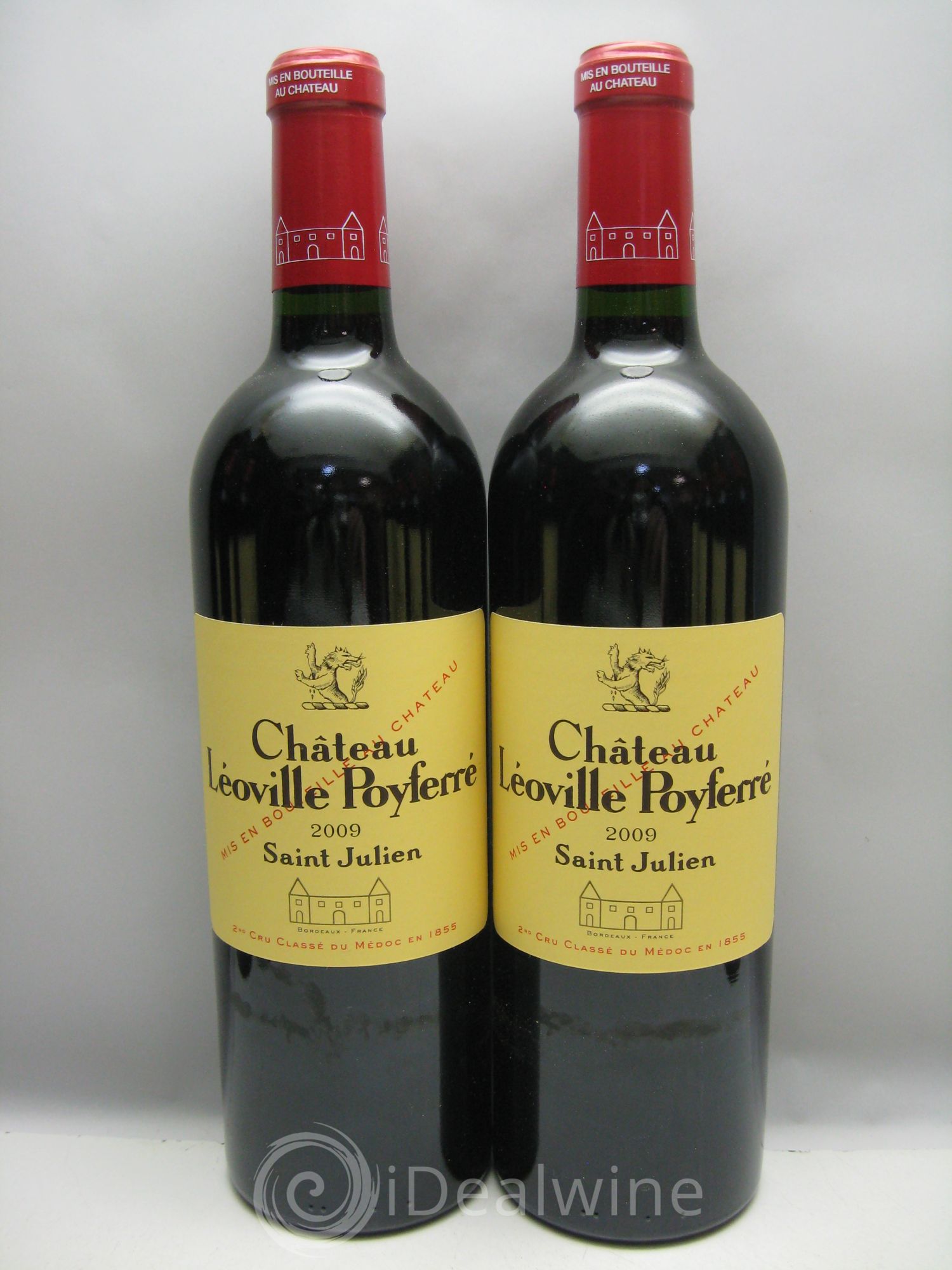Château Léoville Poyferré 2ème Grand Cru Classé (2CB de 6btes) 2009 - Lot de 12 bouteilles - 1