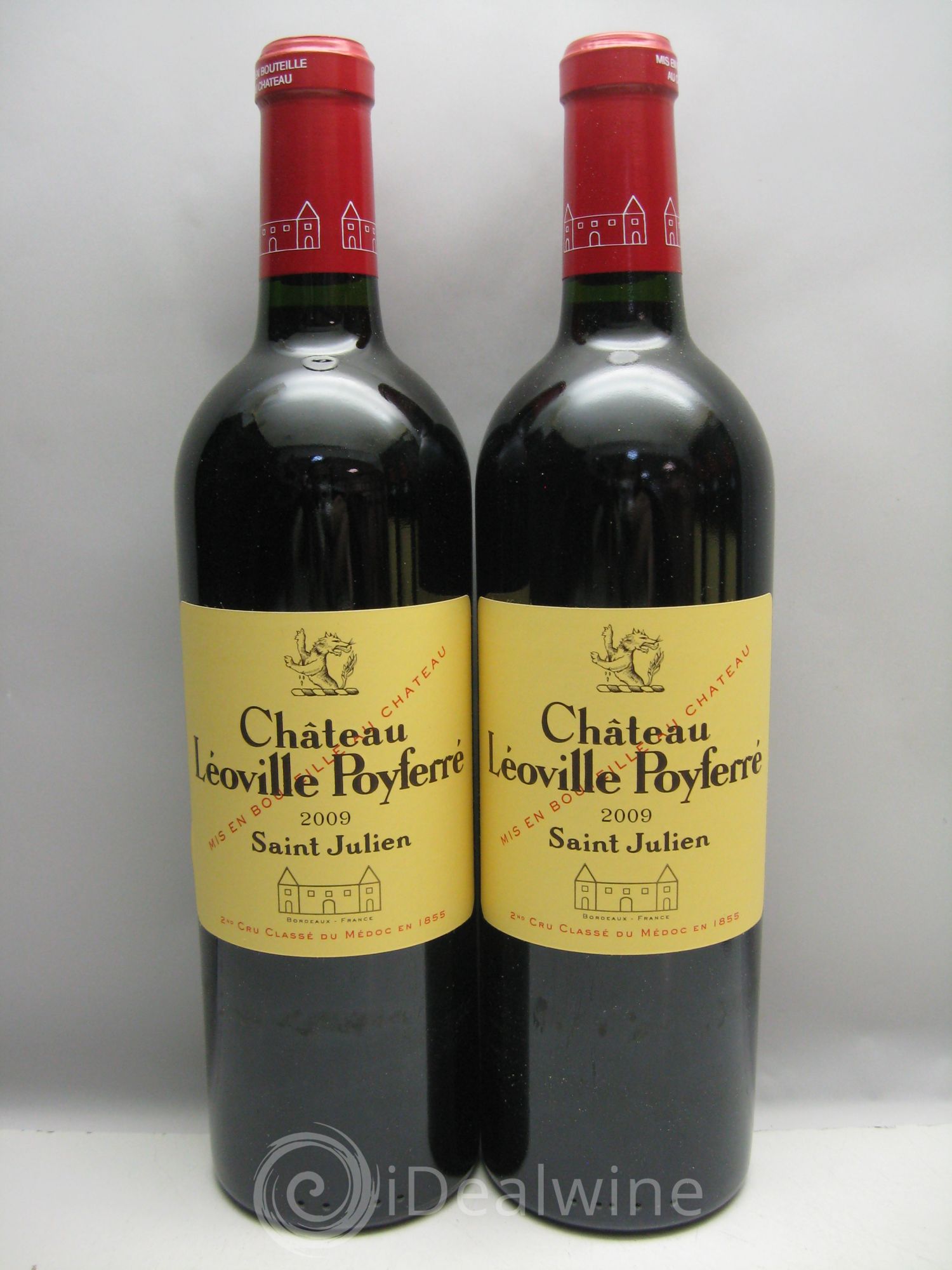 Château Léoville Poyferré 2ème Grand Cru Classé (2CB de 6btes) 2009 - Lot de 12 bouteilles - 2