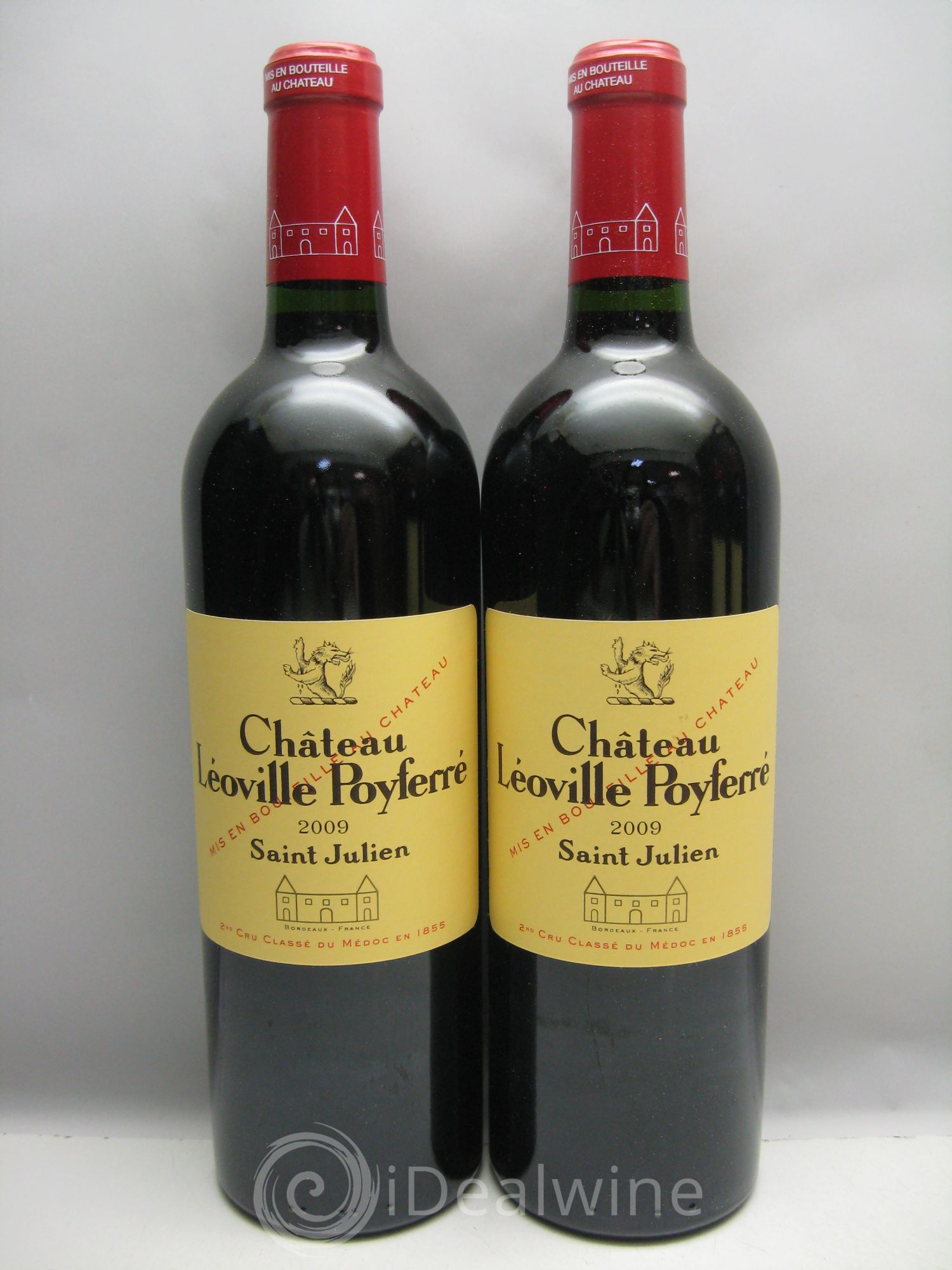 Château Léoville Poyferré 2ème Grand Cru Classé (2CB de 6btes) 2009 - Lot de 12 bouteilles - 3