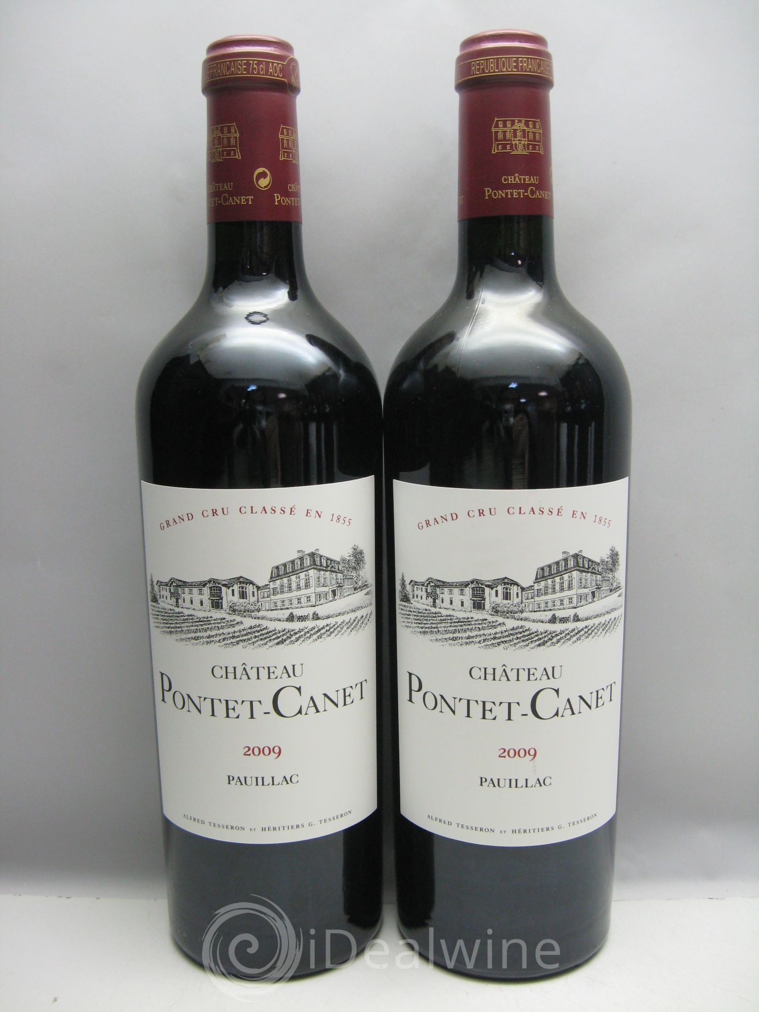 Château Pontet Canet 5ème Grand Cru Classé 2009 - Lot de 12 bouteilles - 2