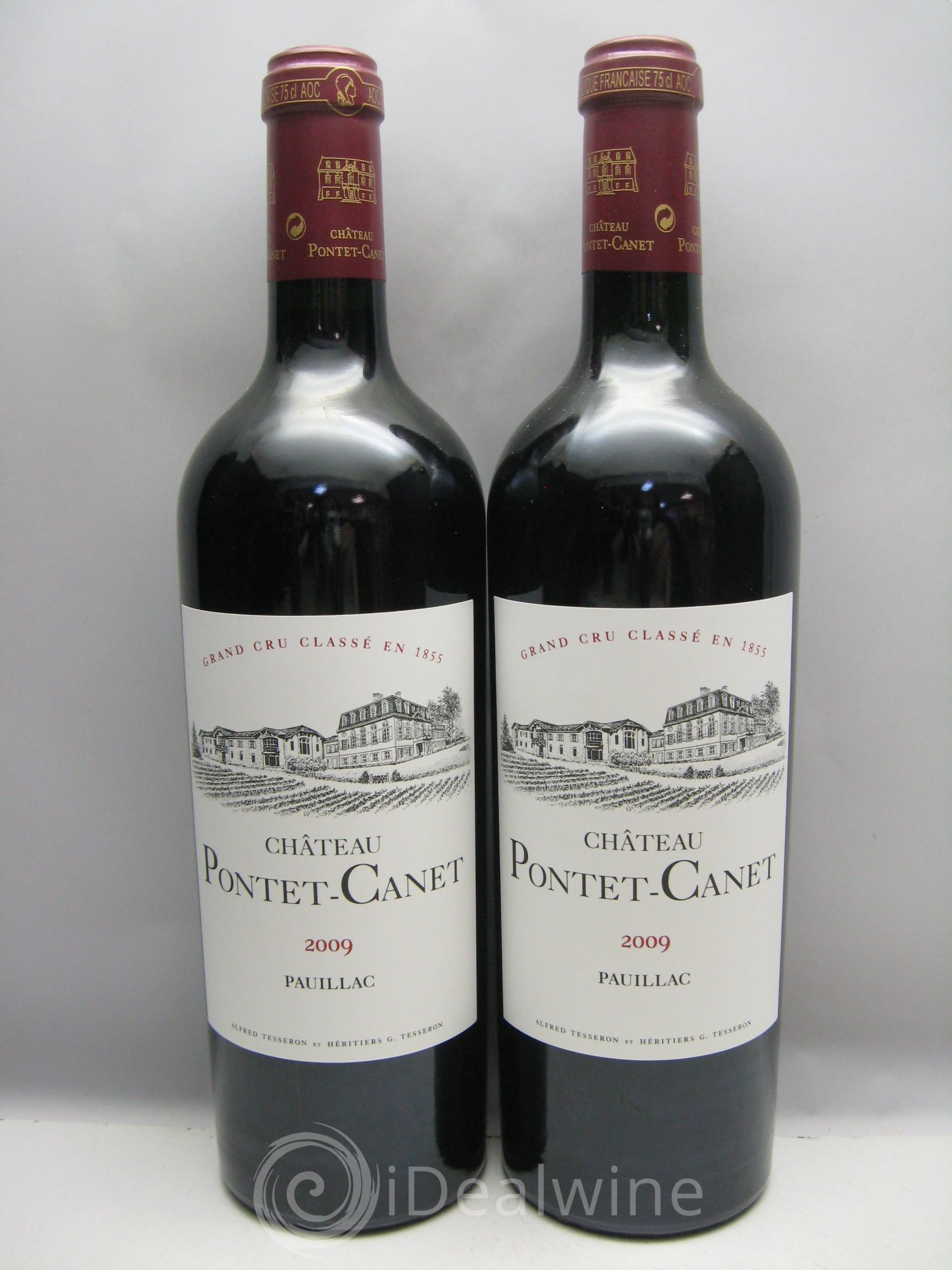 Château Pontet Canet 5ème Grand Cru Classé 2009 - Lot de 12 bouteilles - 5