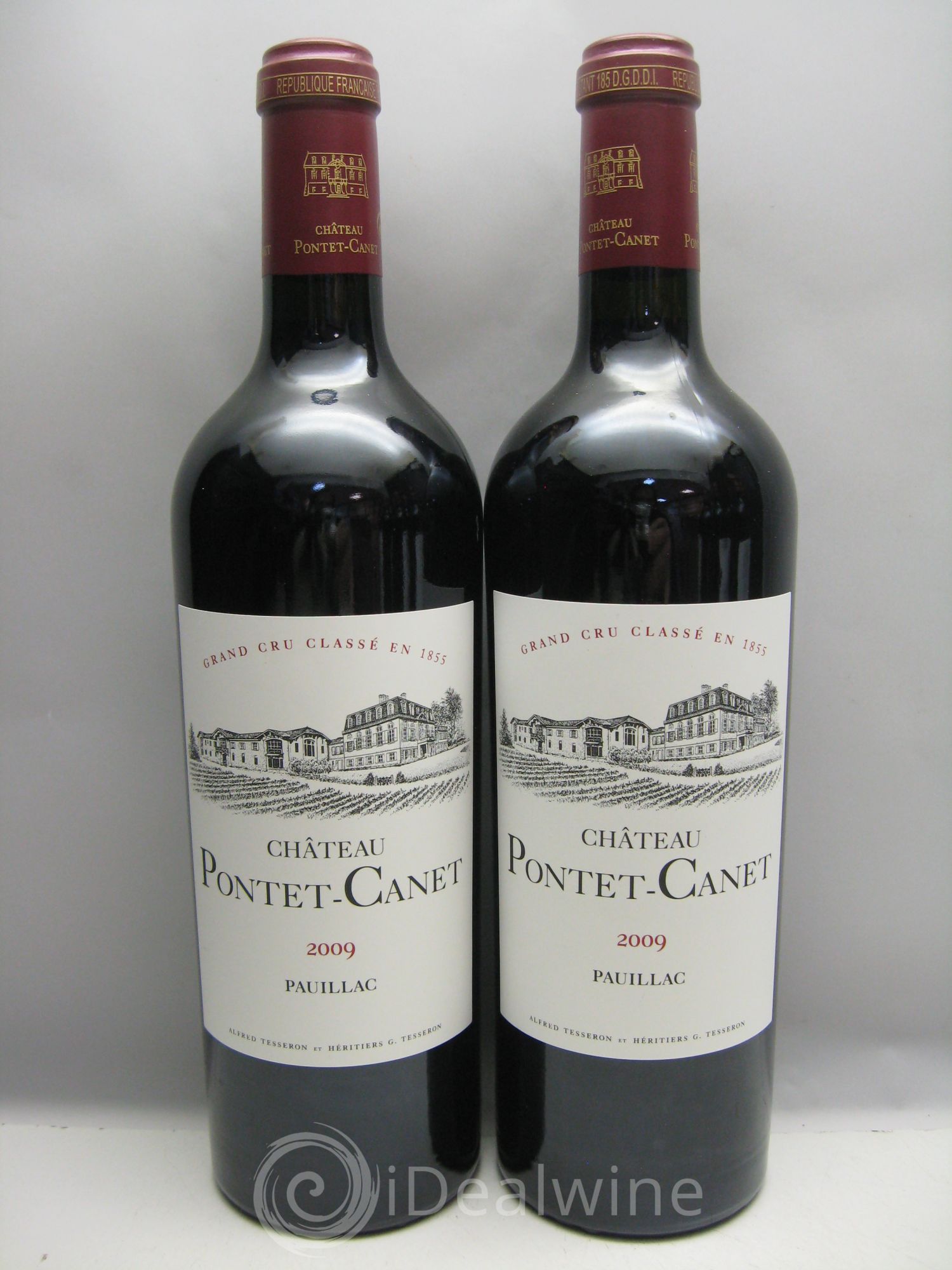 Château Pontet Canet 5ème Grand Cru Classé 2009 - Lot de 12 bouteilles - 2