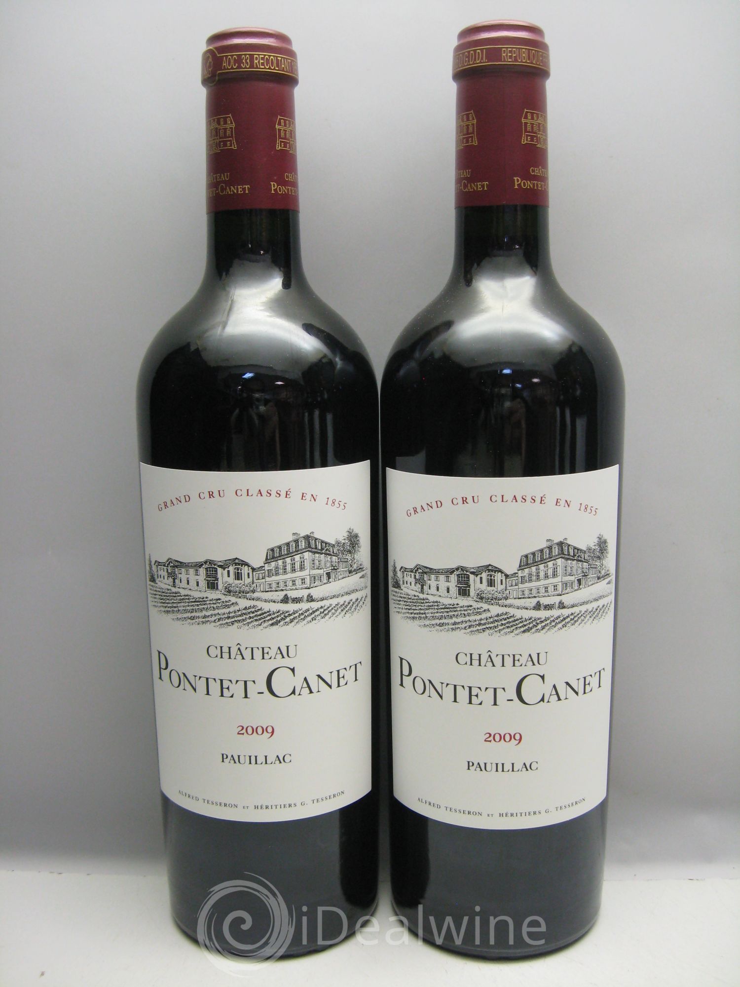 Château Pontet Canet 5ème Grand Cru Classé 2009 - Lot de 12 bouteilles - 3