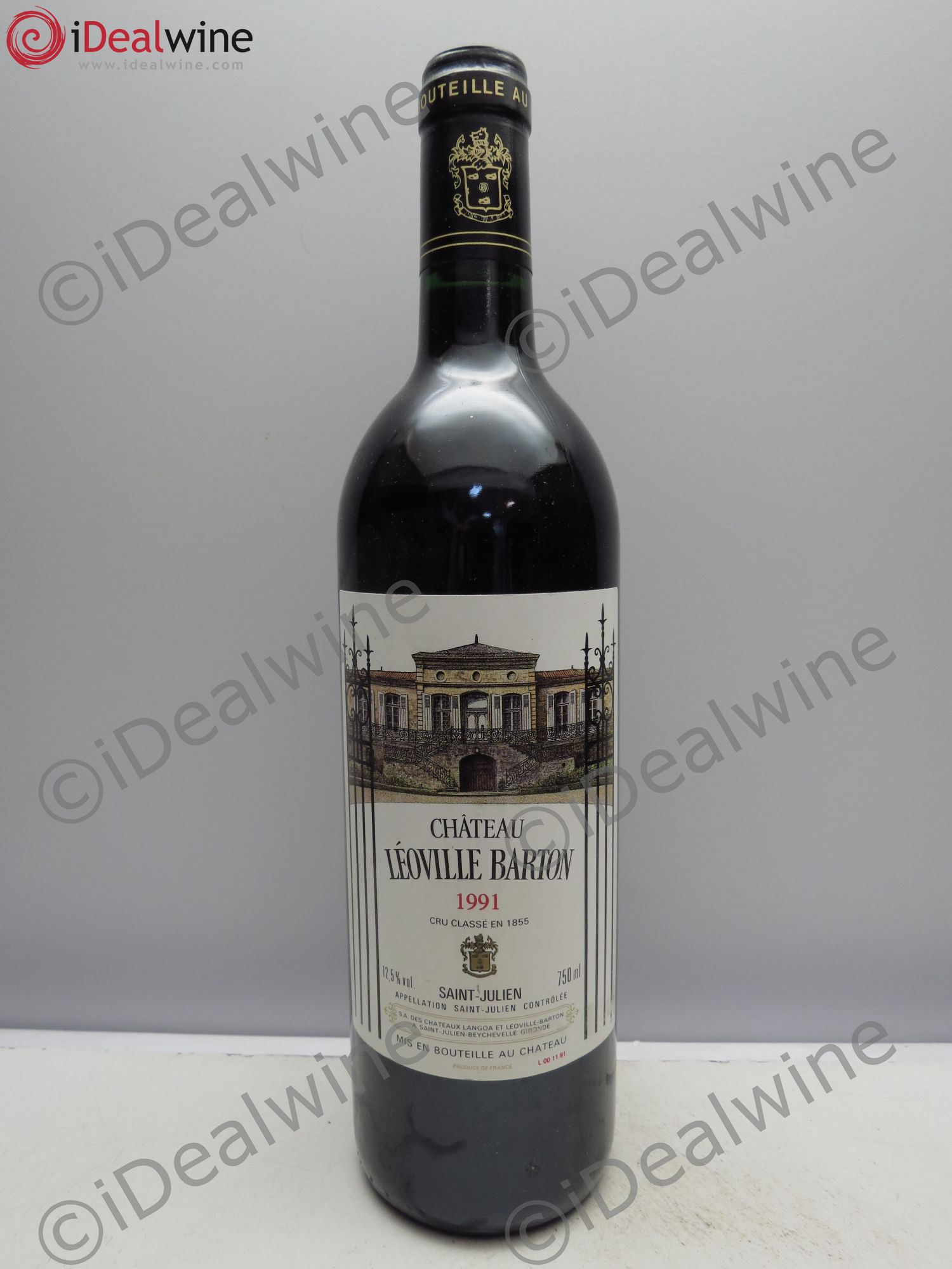 Château Léoville Barton 2ème Grand Cru Classé Sans prix de réserve/No Résevrve 1991 - Lotto di 1 bottiglia - 0