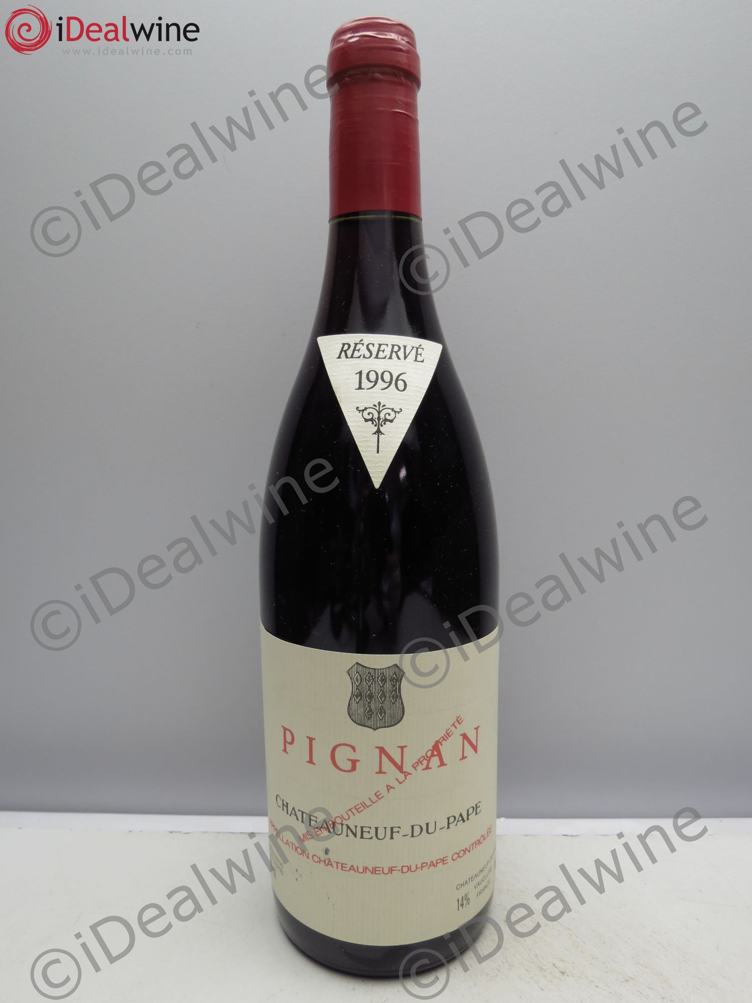 Châteauneuf-du-Pape Pignan Emmanuel Reynaud Sans prix de réserve/No reserve 1996 - Posten von 1 Flasche - 0