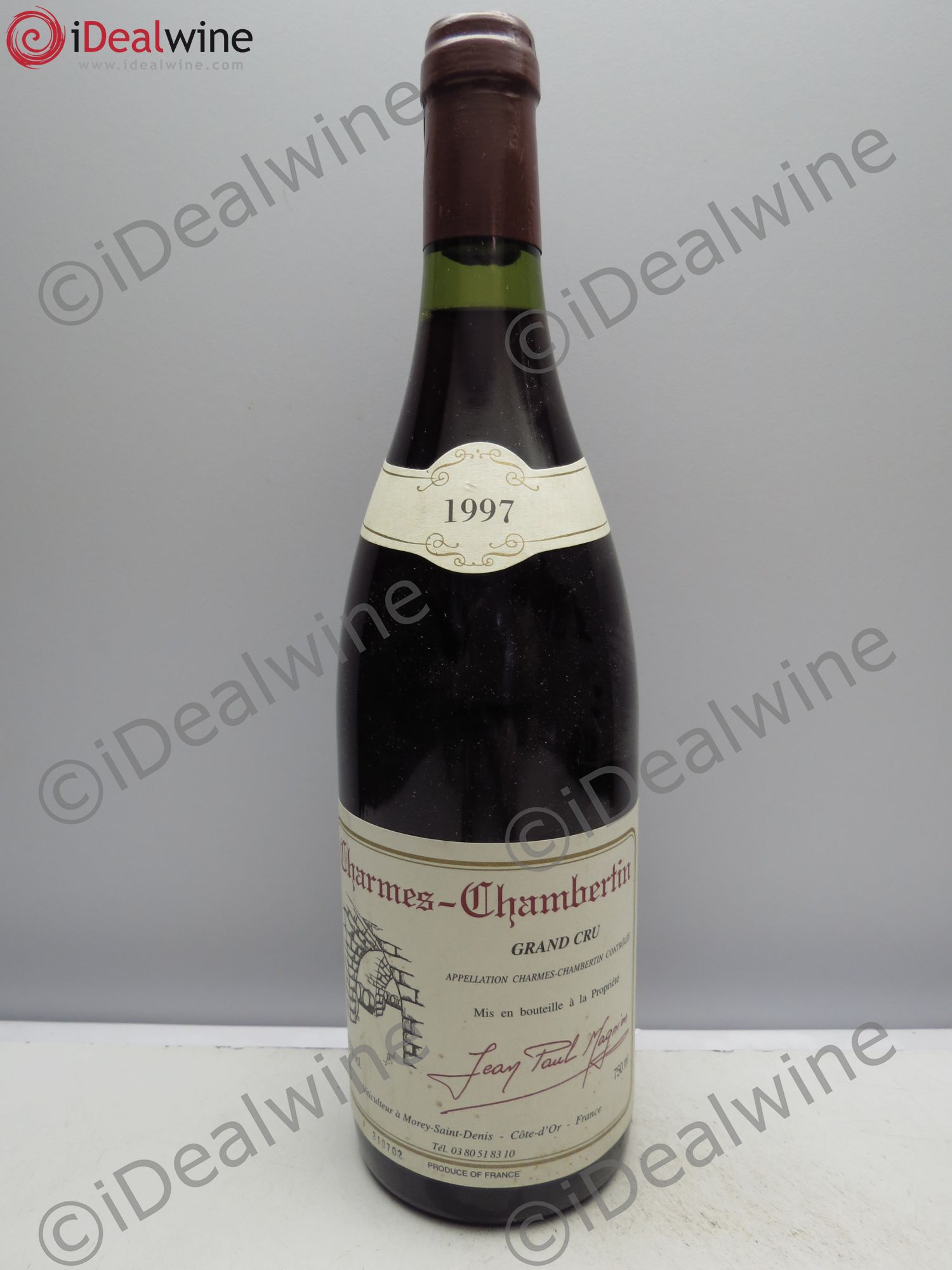 Charmes-Chambertin Grand Cru Jean Paul Magnien Sans prix de réserve/No reserve 1997 - Posten von 1 Flasche - 0