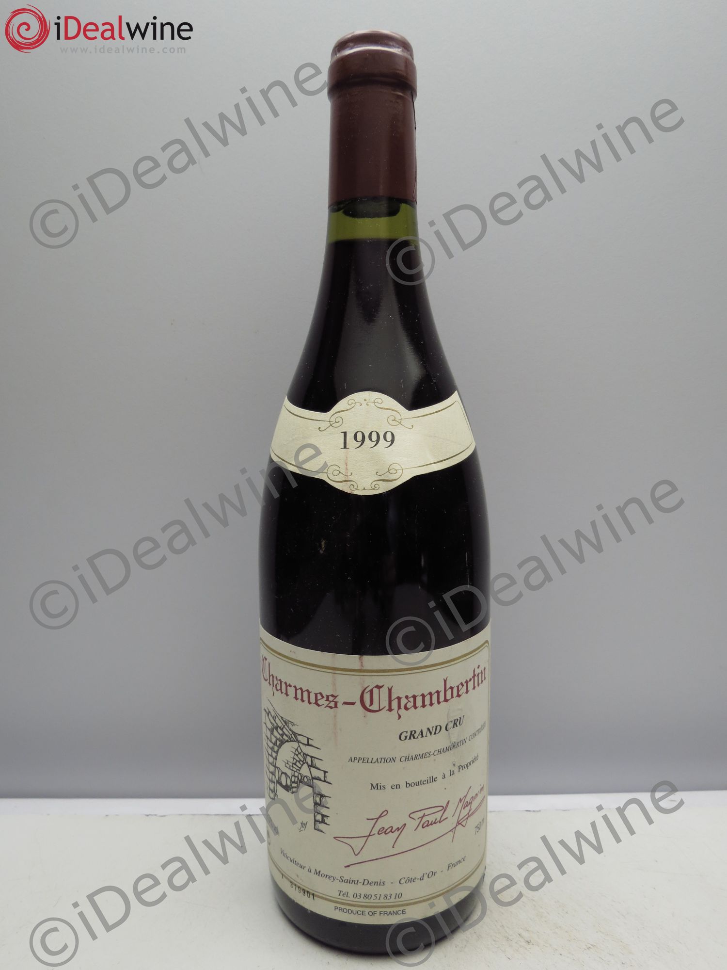 Charmes-Chambertin Grand Cru Jean Paul Magnien prix de réserve/No reserve 1999 - Posten von 1 Flasche - 0