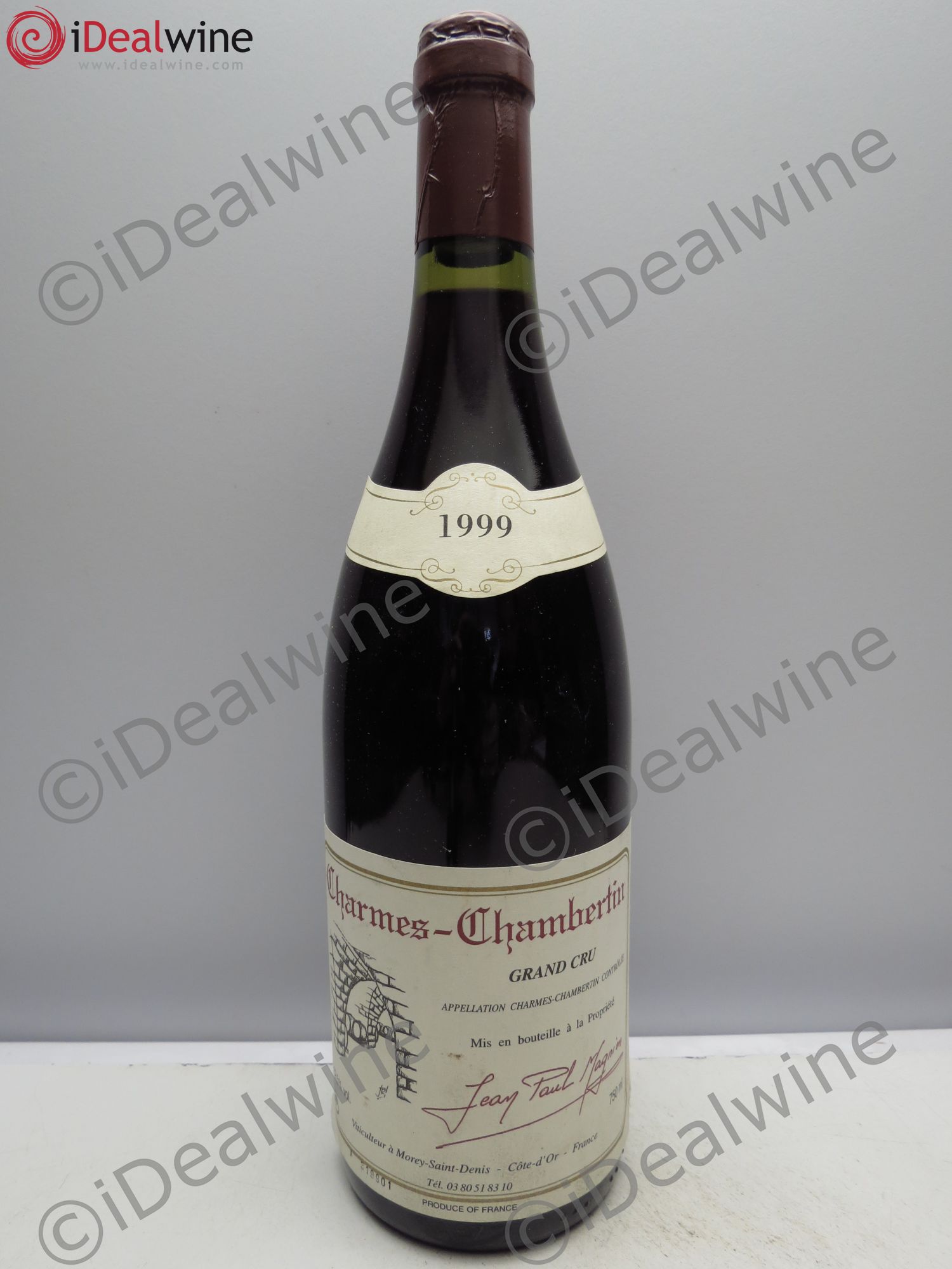 Charmes-Chambertin Grand Cru Jean Paul Magnien prix de réserve/No reserve 1999 - Posten von 1 Flasche - 0