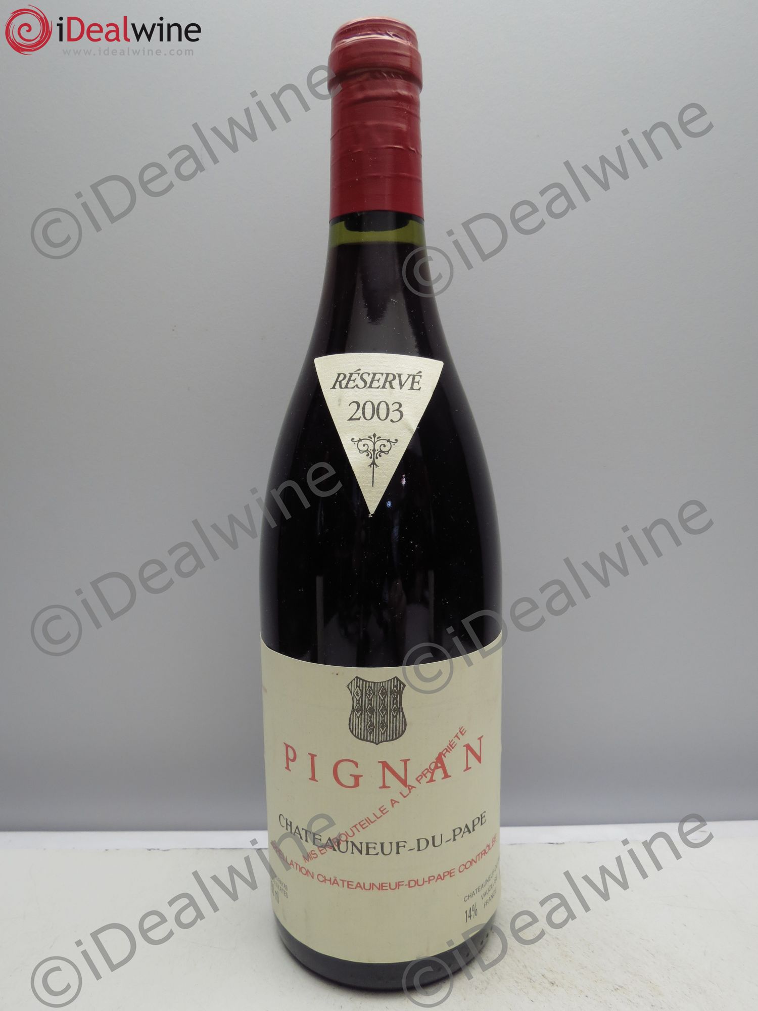 Châteauneuf-du-Pape Pignan Emmanuel Reynaud Sans prix de réserve/No reserve 2003 - Posten von 1 Flasche - 0