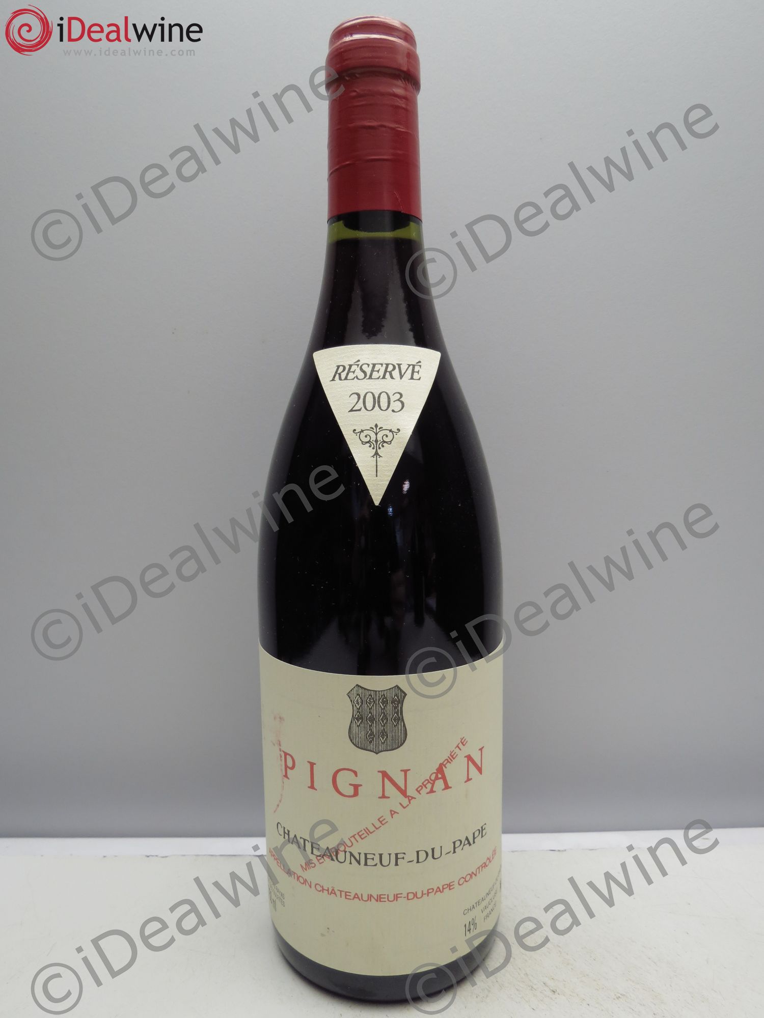 Châteauneuf-du-Pape Pignan Emmanuel Reynaud Sans prix de réserve/No reserve 2003 - Posten von 1 Flasche - 0