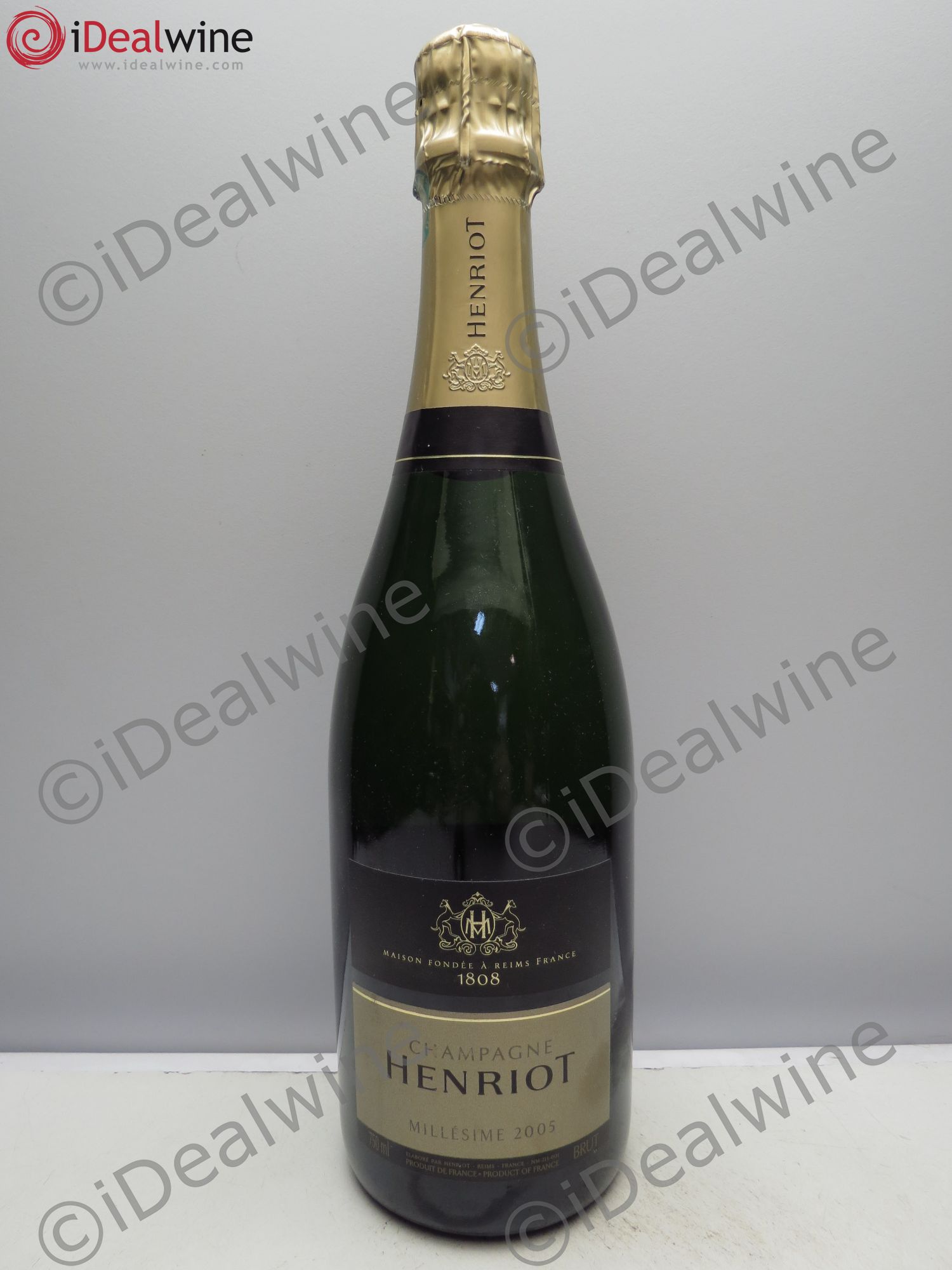 Champagne Henriot Brut Millésimé Sans prix de réserve/No reserve 2005 - Posten von 1 Flasche - 0