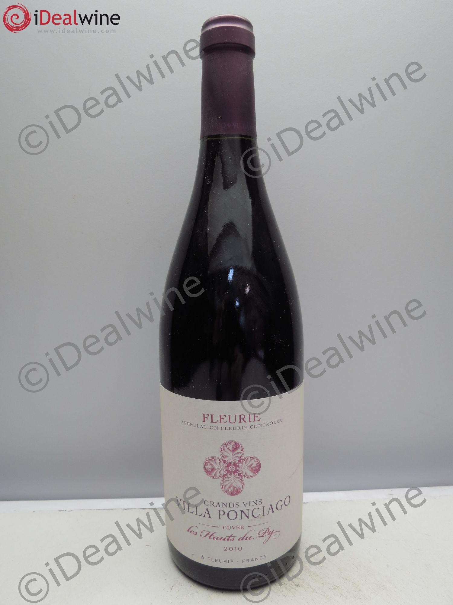 Fleurie Villa Ponciago, cuvée les hauts du py Sans prix de réserve/No reserve 2010 - Posten von 1 Flasche - 0