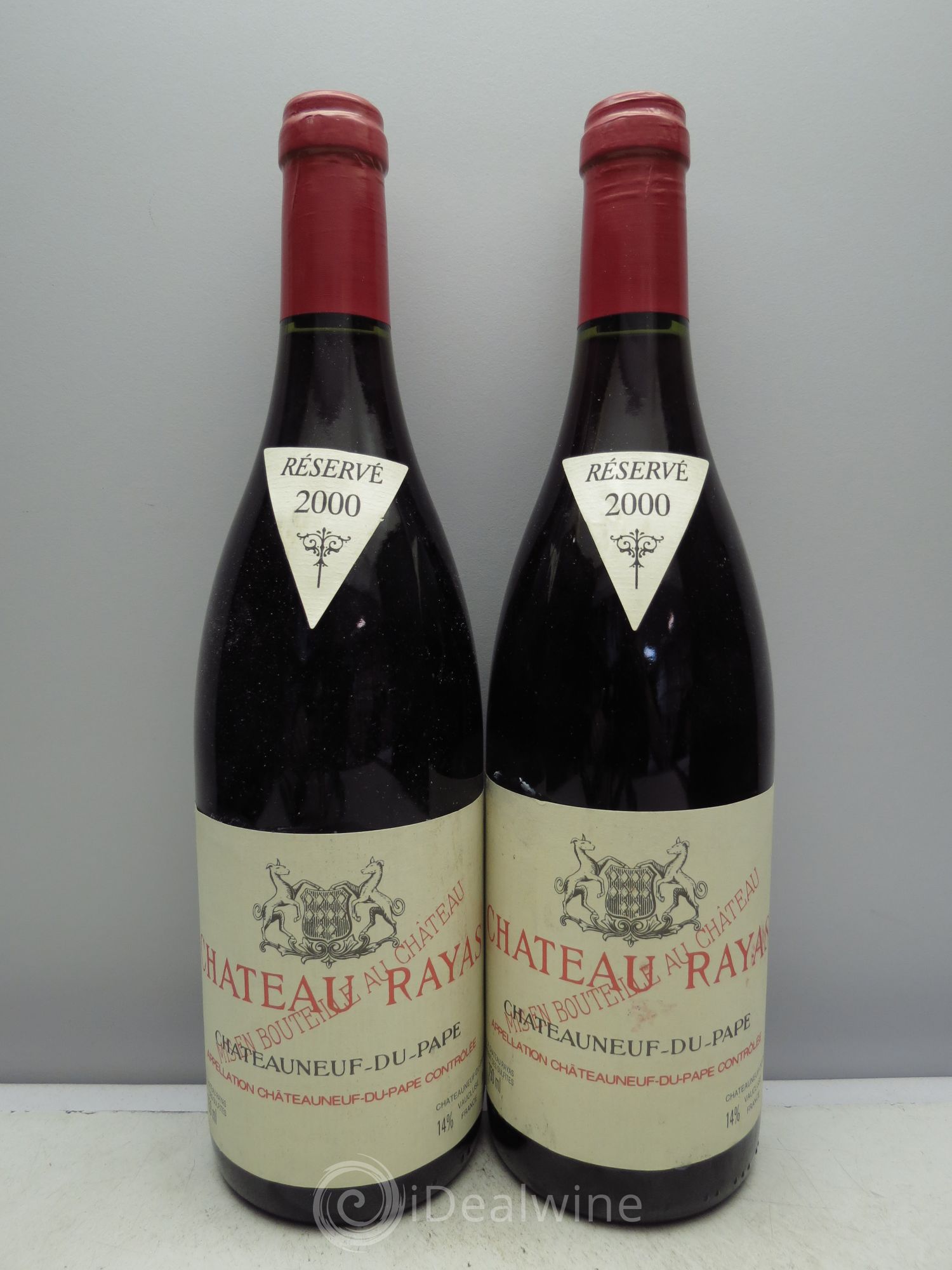 Châteauneuf-du-Pape Château Rayas Emmanuel Reynaud 2000 - Lot de 2 bouteilles - 0