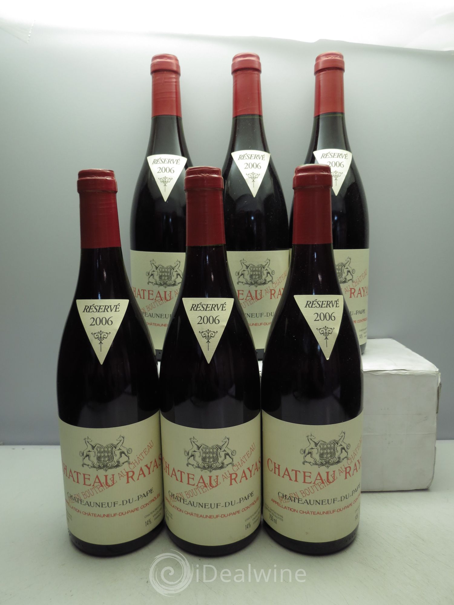 Châteauneuf-du-Pape Château Rayas Emmanuel Reynaud 2006 - Lot de 6 bouteilles - 0