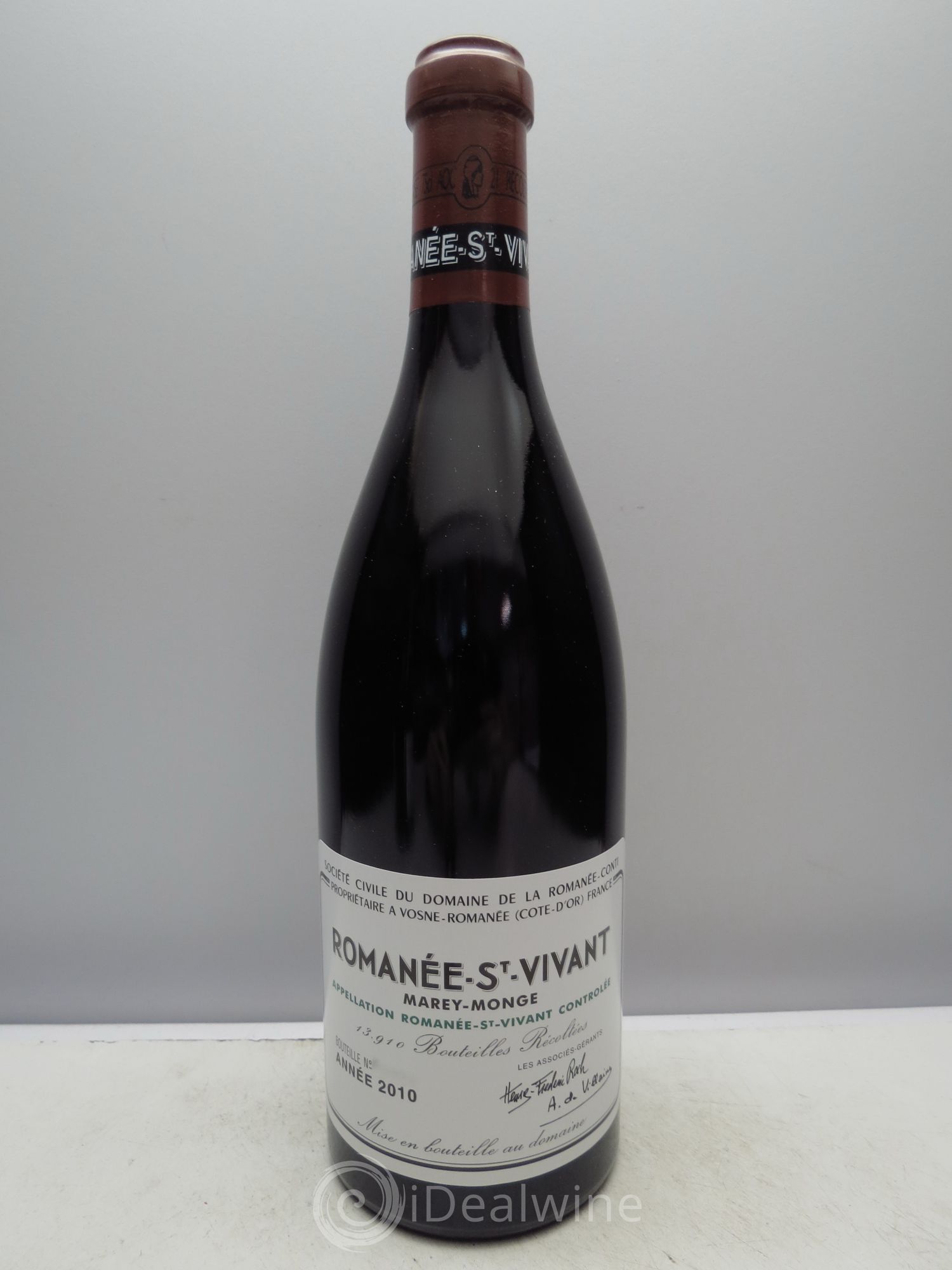 Romanée-Saint-Vivant Grand Cru Domaine de la Romanée-Conti 2010 - Lot de 1 bouteille - 0