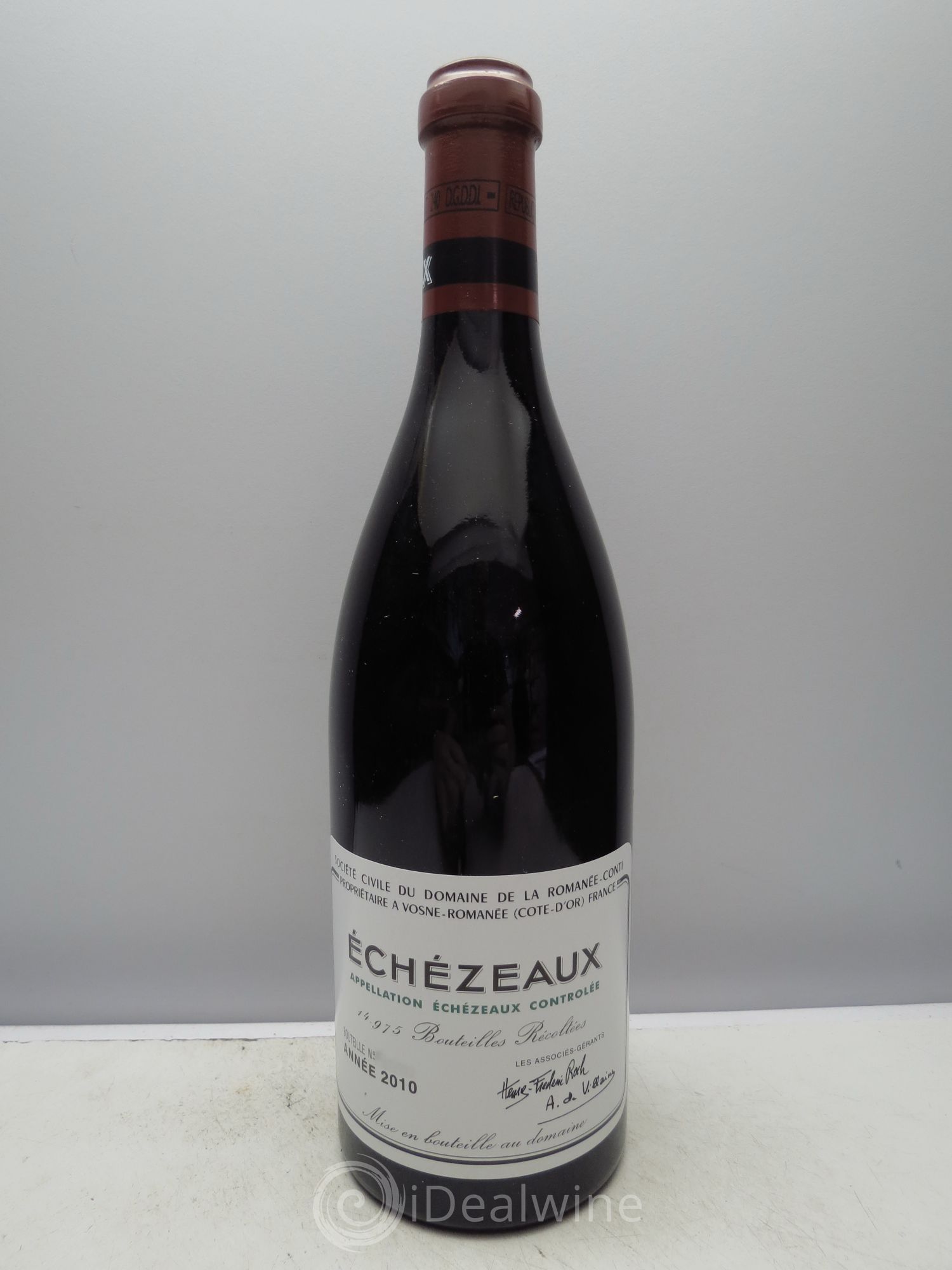 Echezeaux Grand Cru Domaine de la Romanée-Conti 2010 - Lot de 1 bouteille - 0