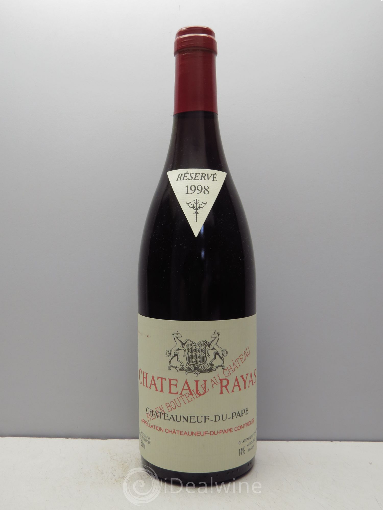 Châteauneuf-du-Pape Château Rayas Emmanuel Reynaud 1998 - Lot de 1 bouteille - 0