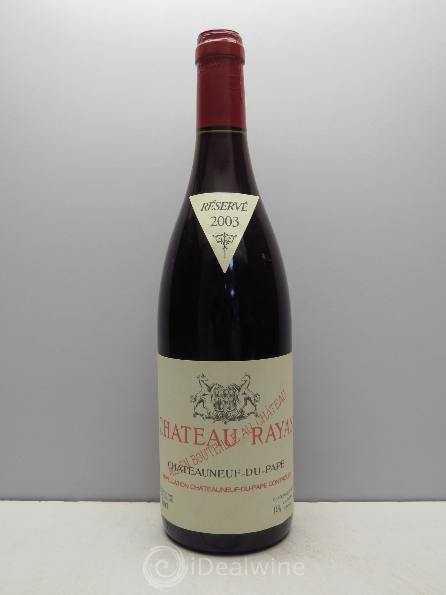 Châteauneuf-du-Pape Château Rayas Emmanuel Reynaud 2003 - Lot de 1 bouteille - 0