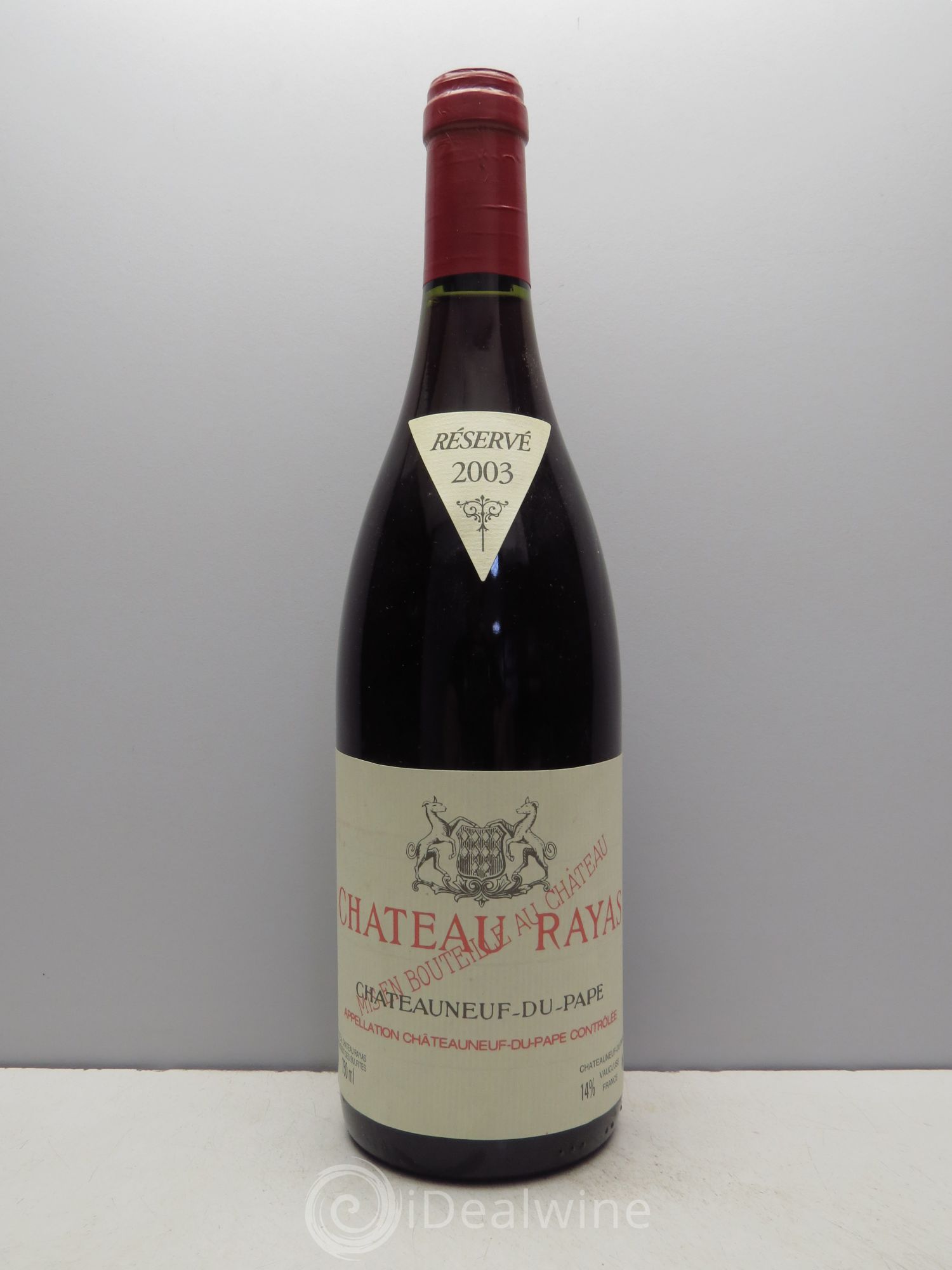 Châteauneuf-du-Pape Château Rayas Emmanuel Reynaud 2003 - Lot de 1 bouteille - 0
