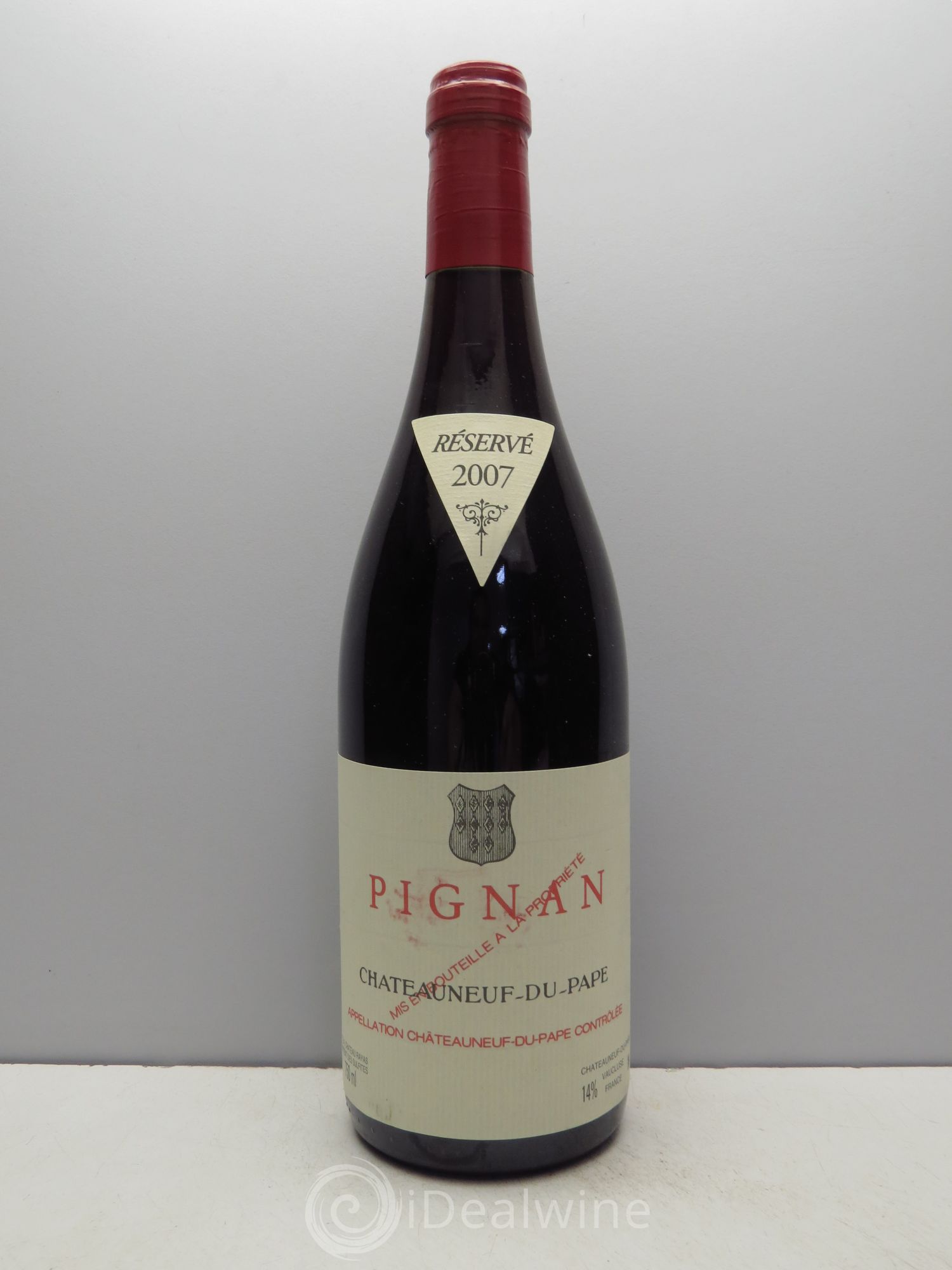 Châteauneuf-du-Pape Pignan Emmanuel Reynaud 2007 - Lot de 1 bouteille - 0