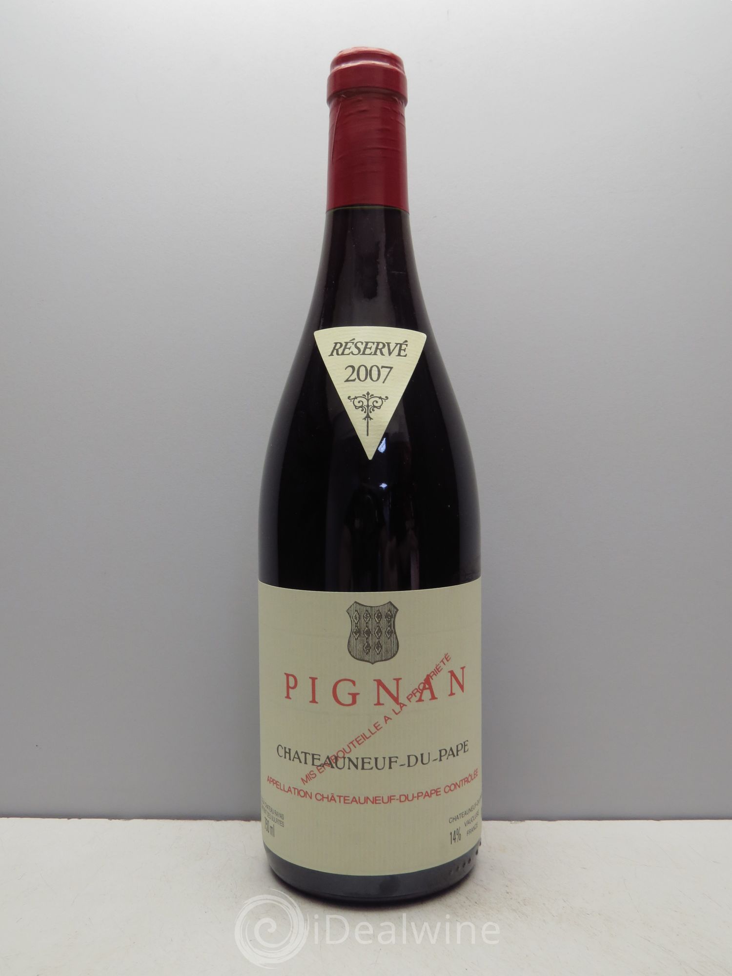 Châteauneuf-du-Pape Pignan Emmanuel Reynaud 2007 - Lot de 1 bouteille - 0