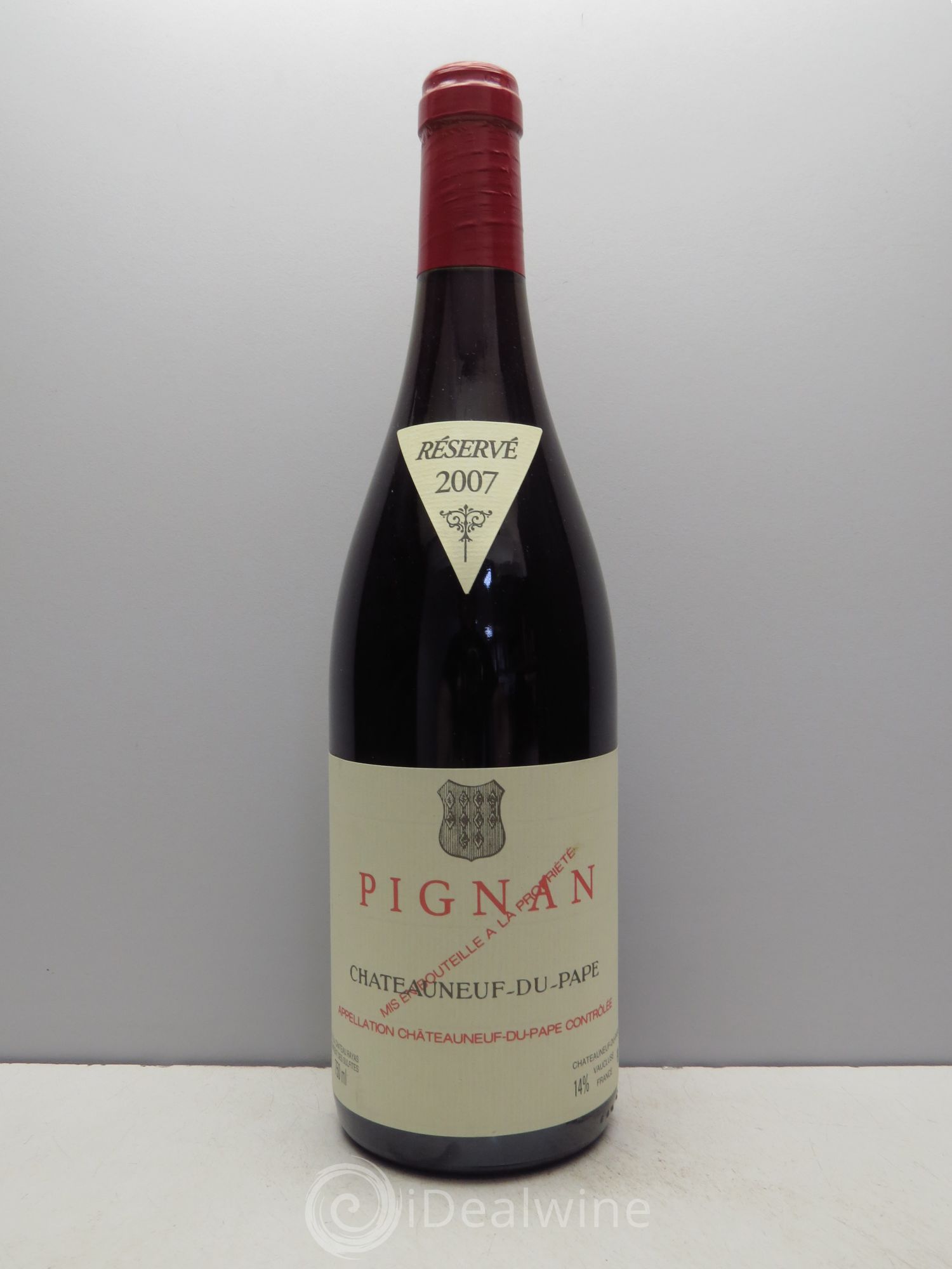 Châteauneuf-du-Pape Pignan Emmanuel Reynaud 2007 - Lot de 1 bouteille - 0