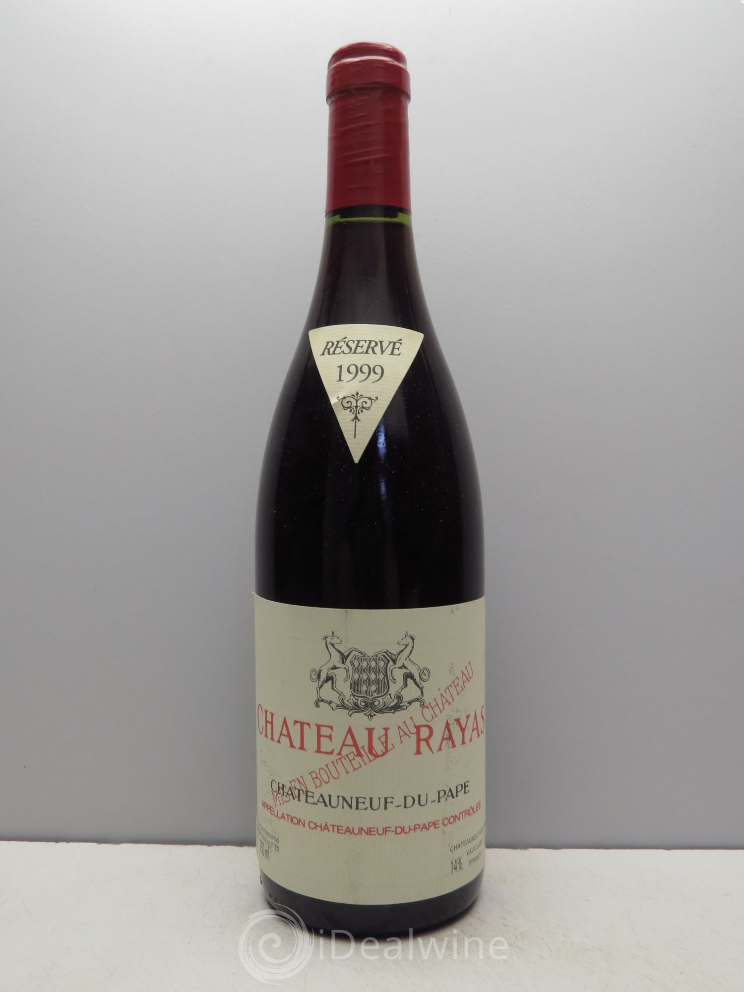 Châteauneuf-du-Pape Château Rayas Emmanuel Reynaud 1999 - Lot de 1 bouteille - 0