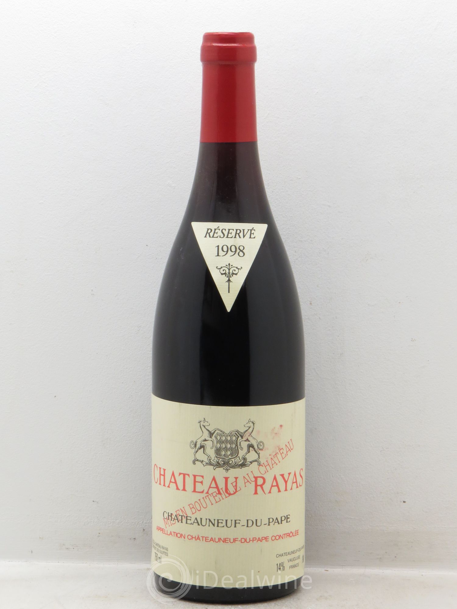 Châteauneuf-du-Pape Château Rayas Emmanuel Reynaud 1998 - Lot de 1 bouteille - 0