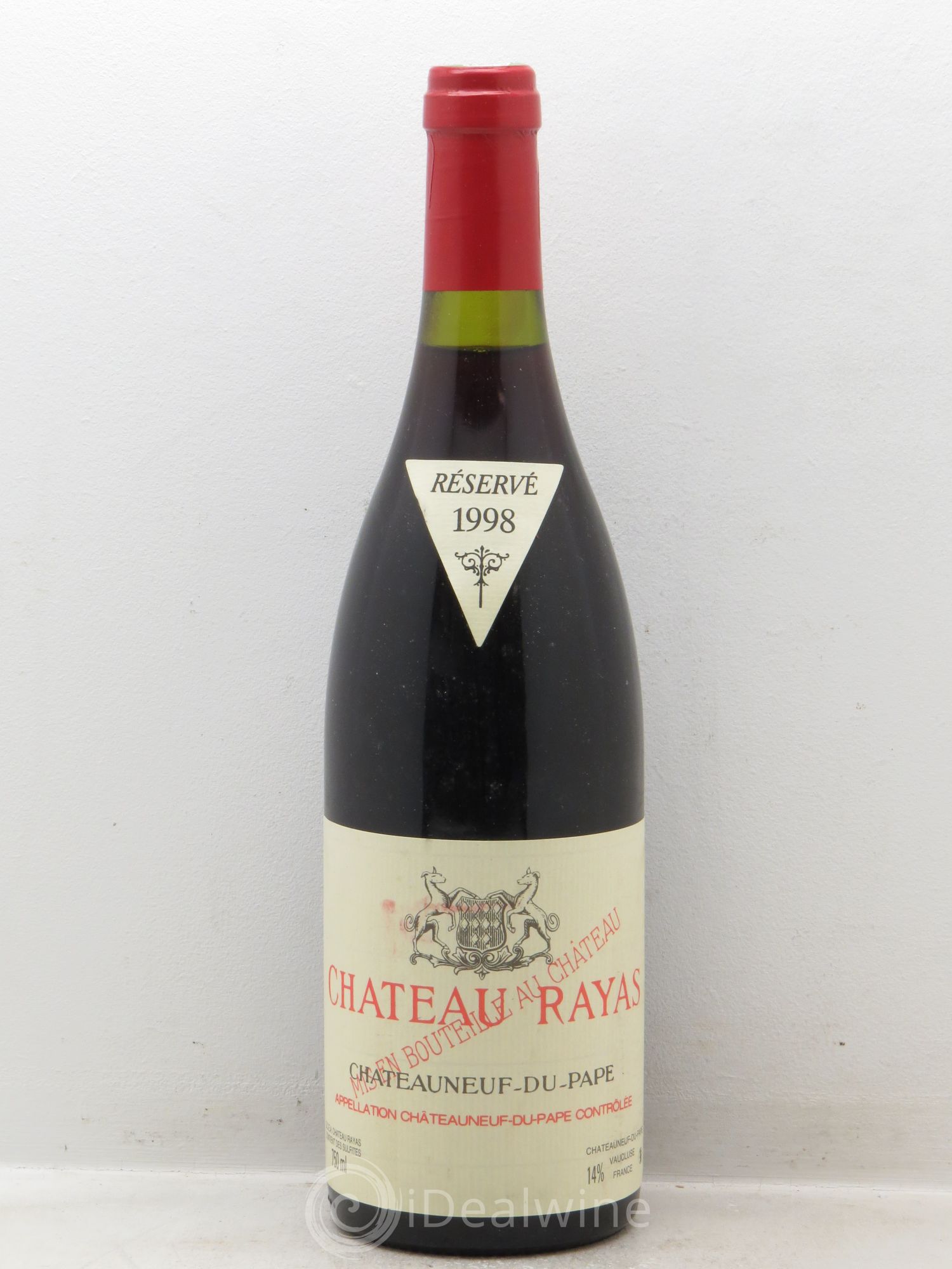 Châteauneuf-du-Pape Château Rayas Emmanuel Reynaud 1998 - Lot de 1 bouteille - 0