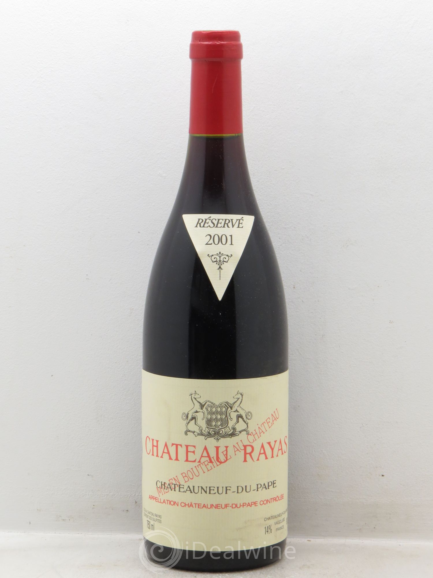 Châteauneuf-du-Pape Château Rayas Emmanuel Reynaud 2001 - Lot de 1 bouteille - 0
