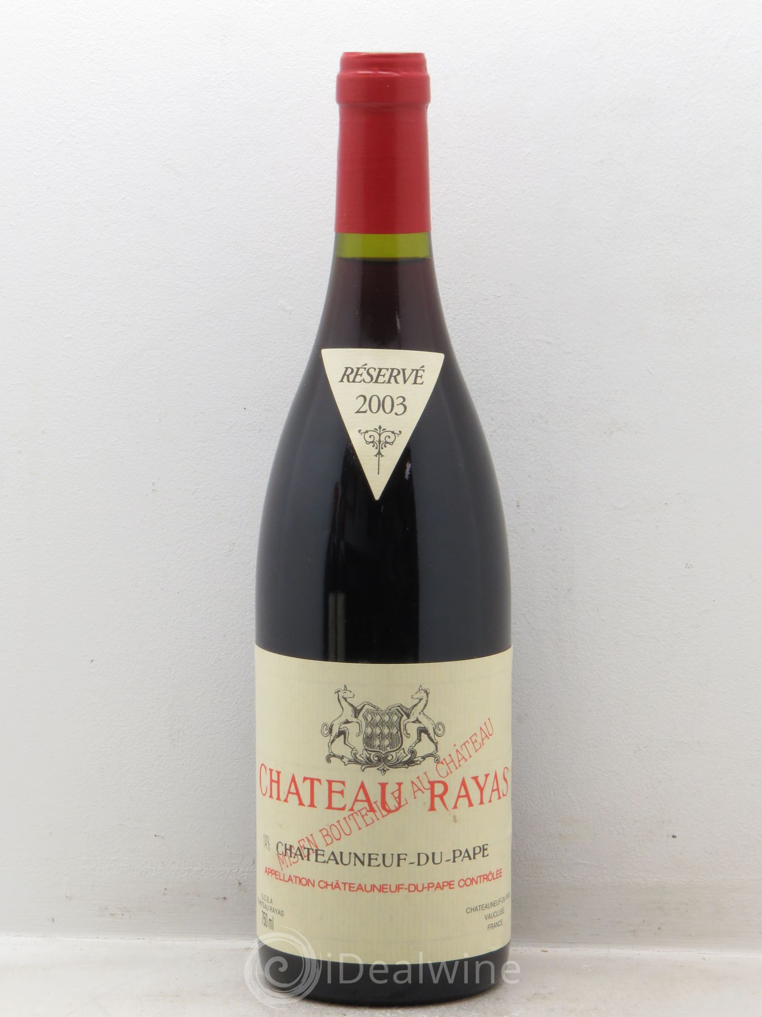 Châteauneuf-du-Pape Château Rayas Emmanuel Reynaud 2003 - Lot de 1 bouteille - 0