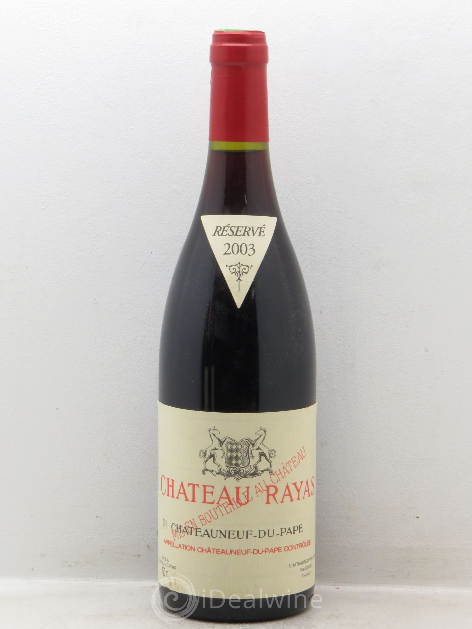 Châteauneuf-du-Pape Château Rayas Emmanuel Reynaud 2003 - Lot de 1 bouteille - 0