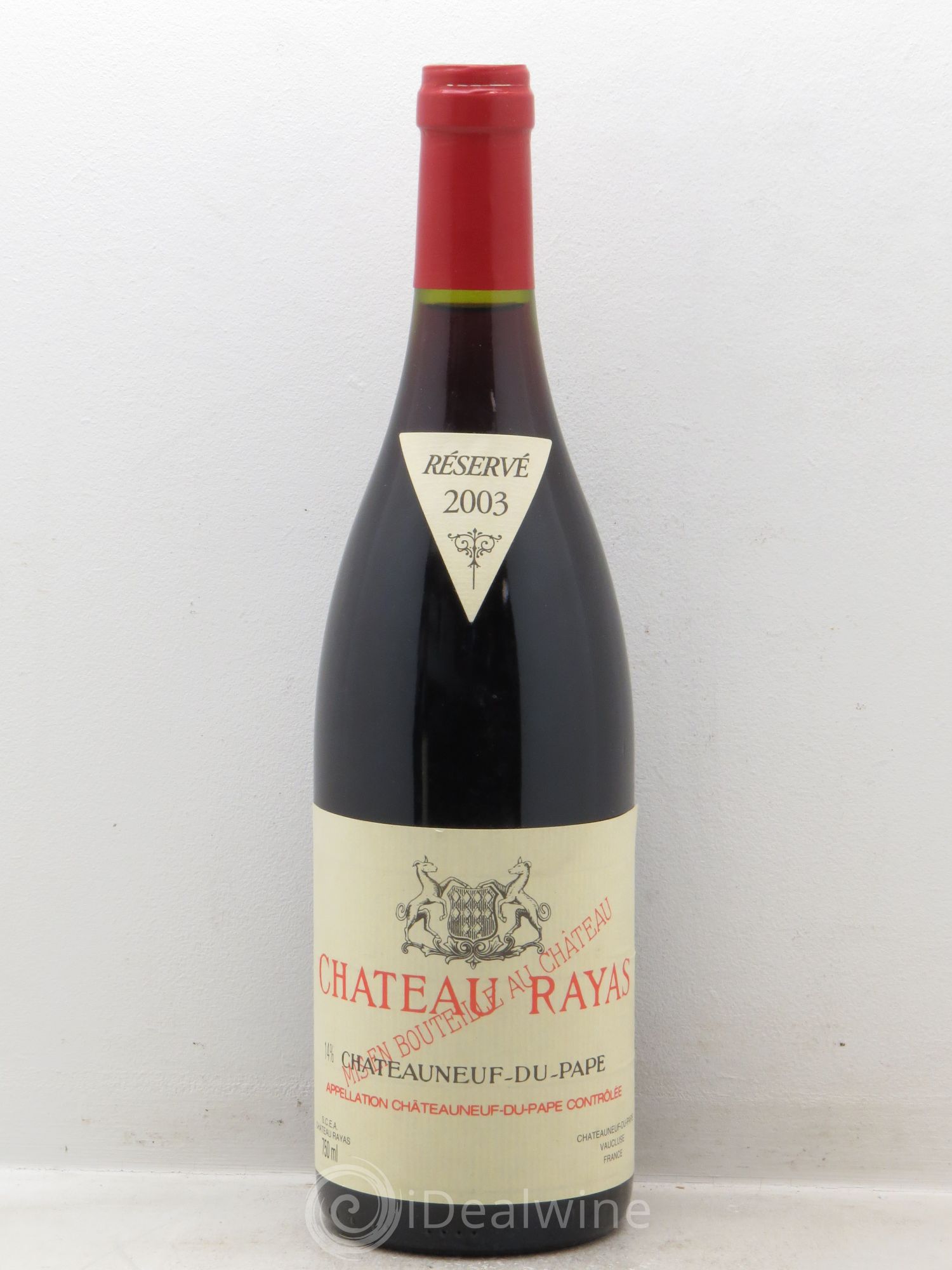 Châteauneuf-du-Pape Château Rayas Emmanuel Reynaud 2003 - Lot de 1 bouteille - 0