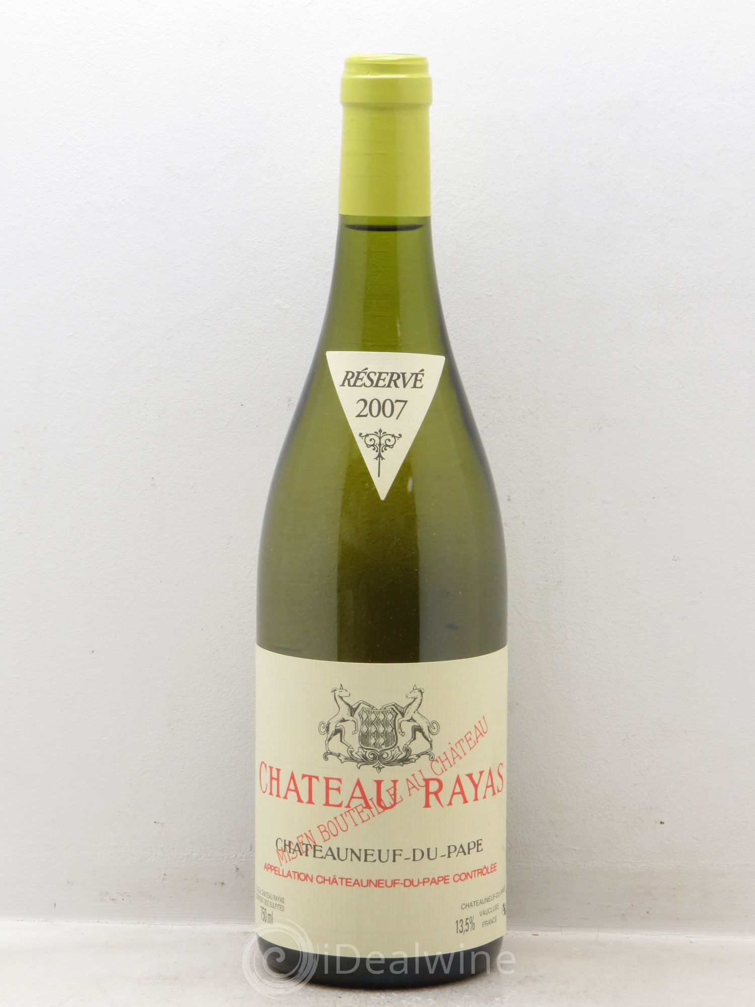 Châteauneuf-du-Pape Château Rayas Emmanuel Reynaud 2007 - Lot de 1 bouteille - 0