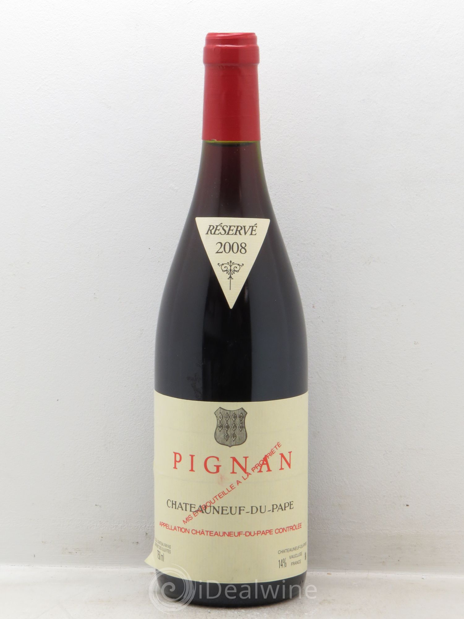 Châteauneuf-du-Pape Pignan Emmanuel Reynaud 2008 - Lot de 1 bouteille - 0