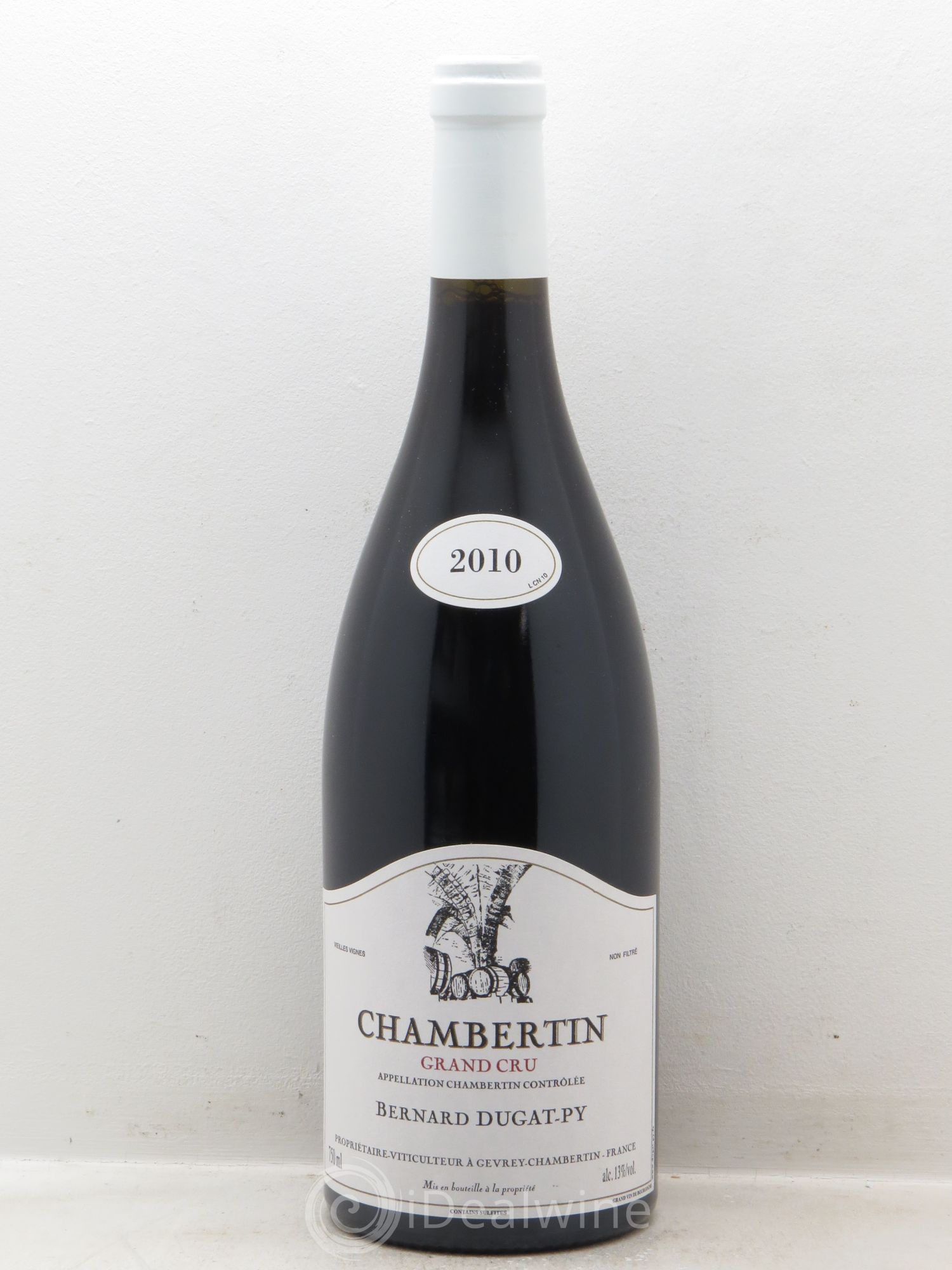 Chambertin Grand Cru Vieilles Vignes Dugat-Py 2010 - Lot de 1 bouteille - 0
