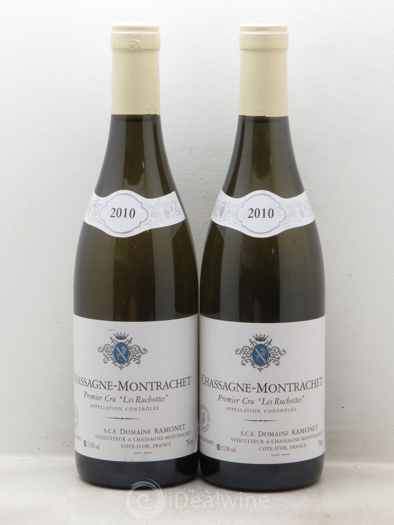 Chassagne-Montrachet 1er Cru Les Ruchottes Ramonet (Domaine) 2010 - Lot de 2 bouteilles - 0