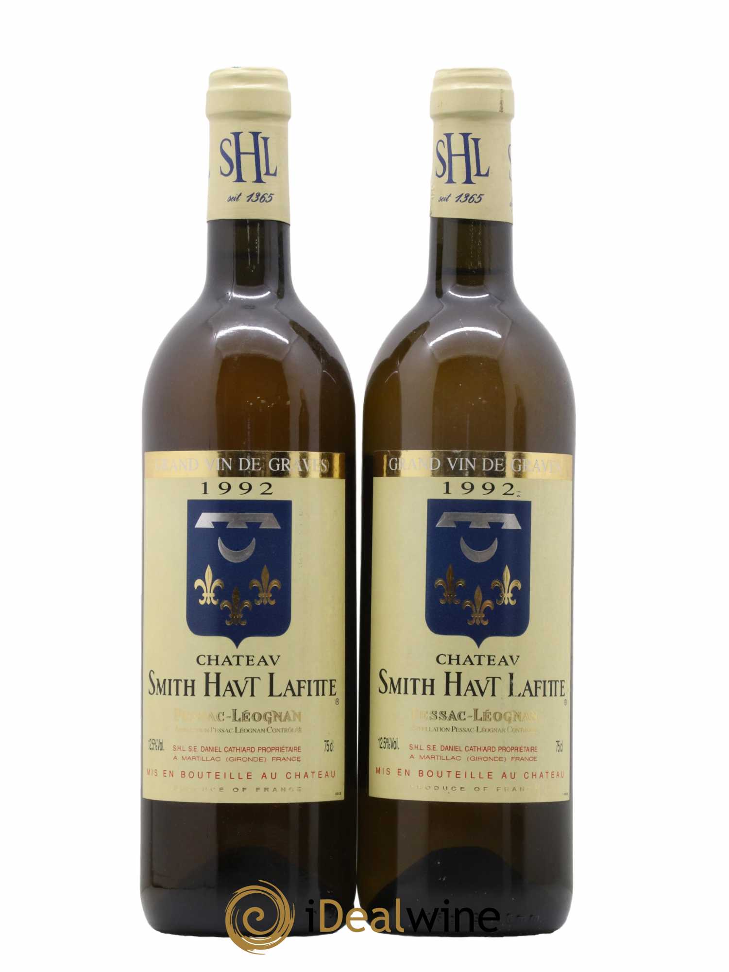 Château Smith Haut Lafitte 1992 - Lot de 2 bouteilles - 0