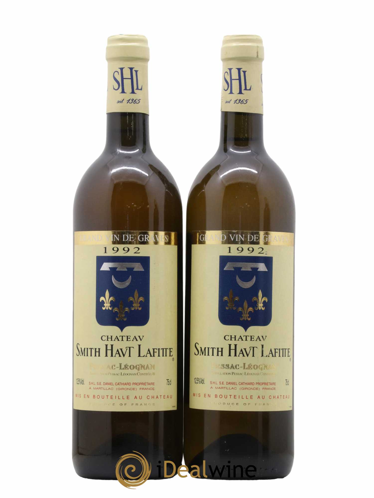 Château Smith Haut Lafitte 1992 - Lot de 2 bouteilles - 0