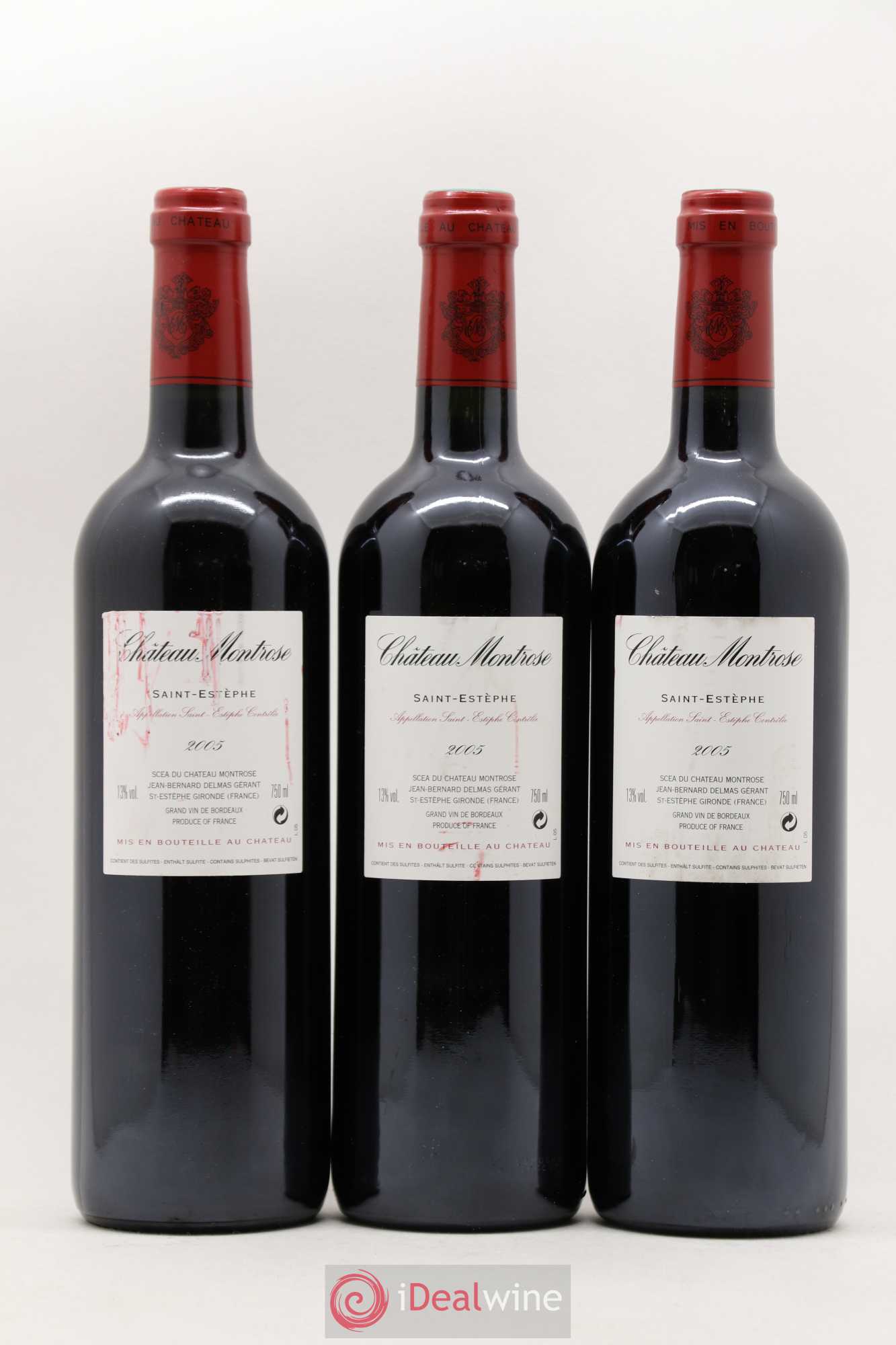 Château Montrose 2ème Grand Cru Classé 2005 - Lot de 12 bouteilles - 2
