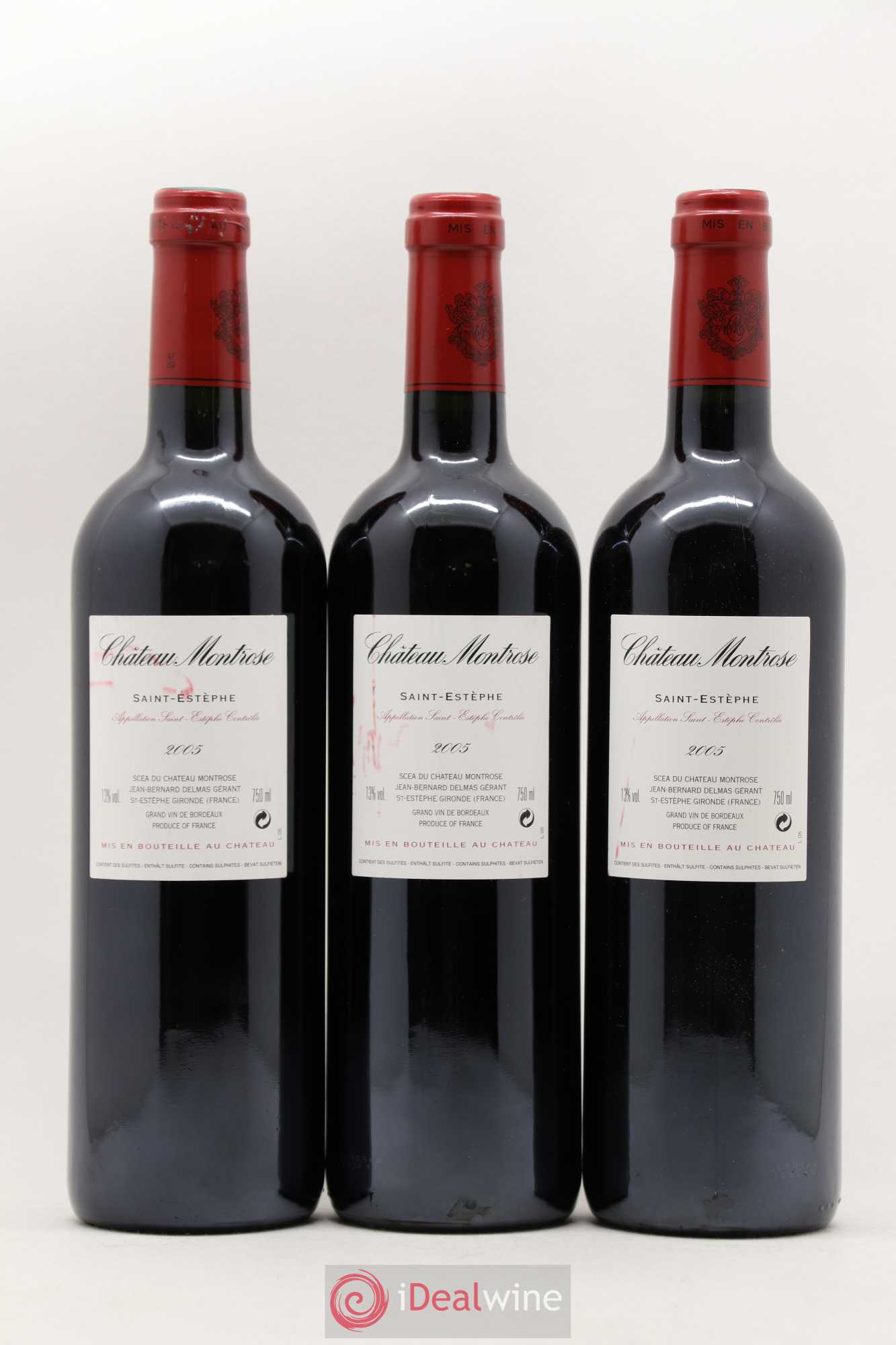 Château Montrose 2ème Grand Cru Classé 2005 - Lot de 12 bouteilles - 4
