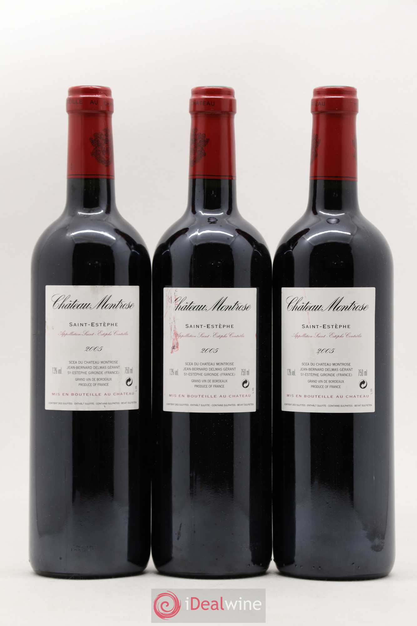 Château Montrose 2ème Grand Cru Classé 2005 - Lot de 12 bouteilles - 8