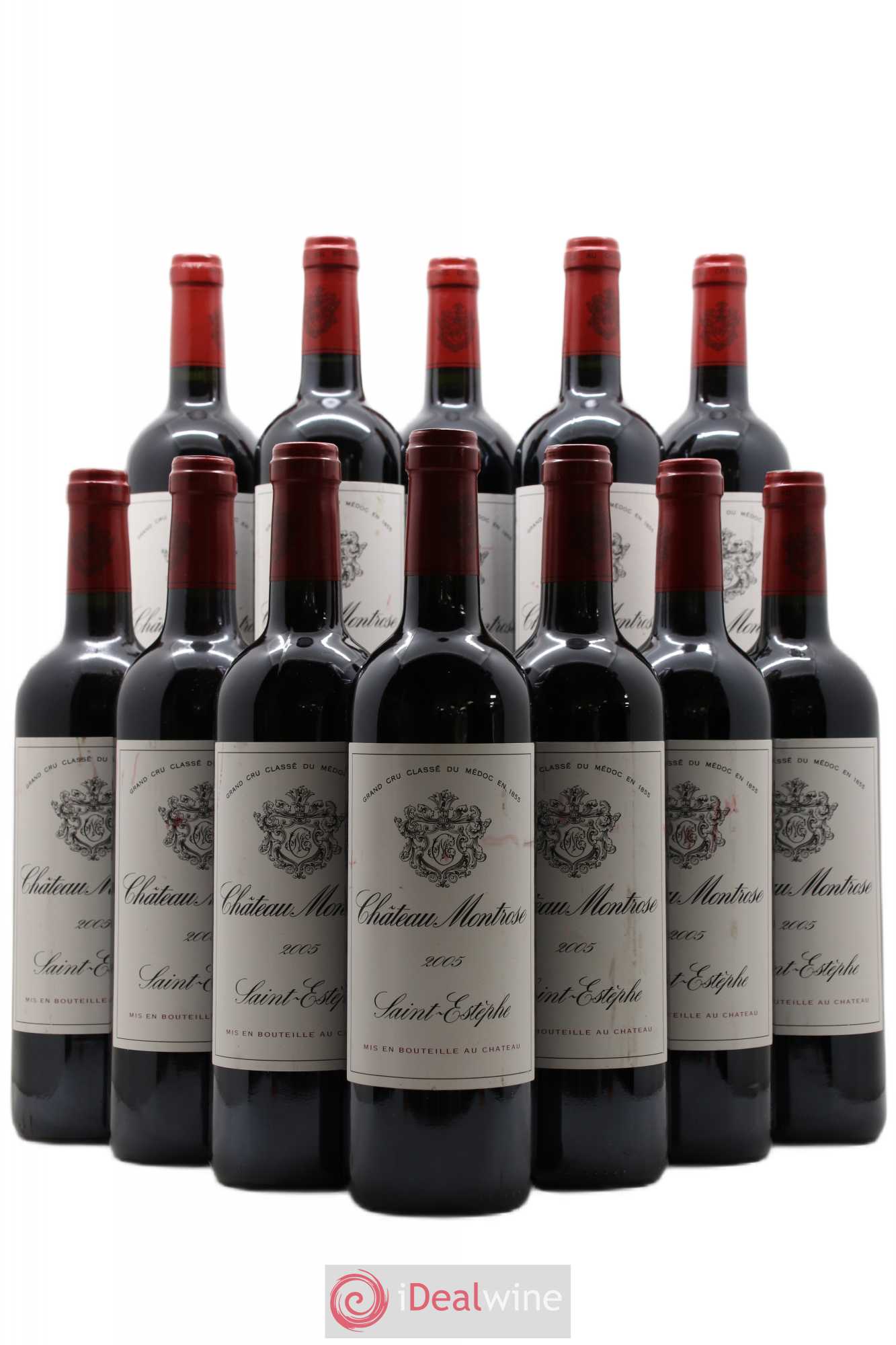 Château Montrose 2ème Grand Cru Classé 2005 - Lot de 12 bouteilles - 0
