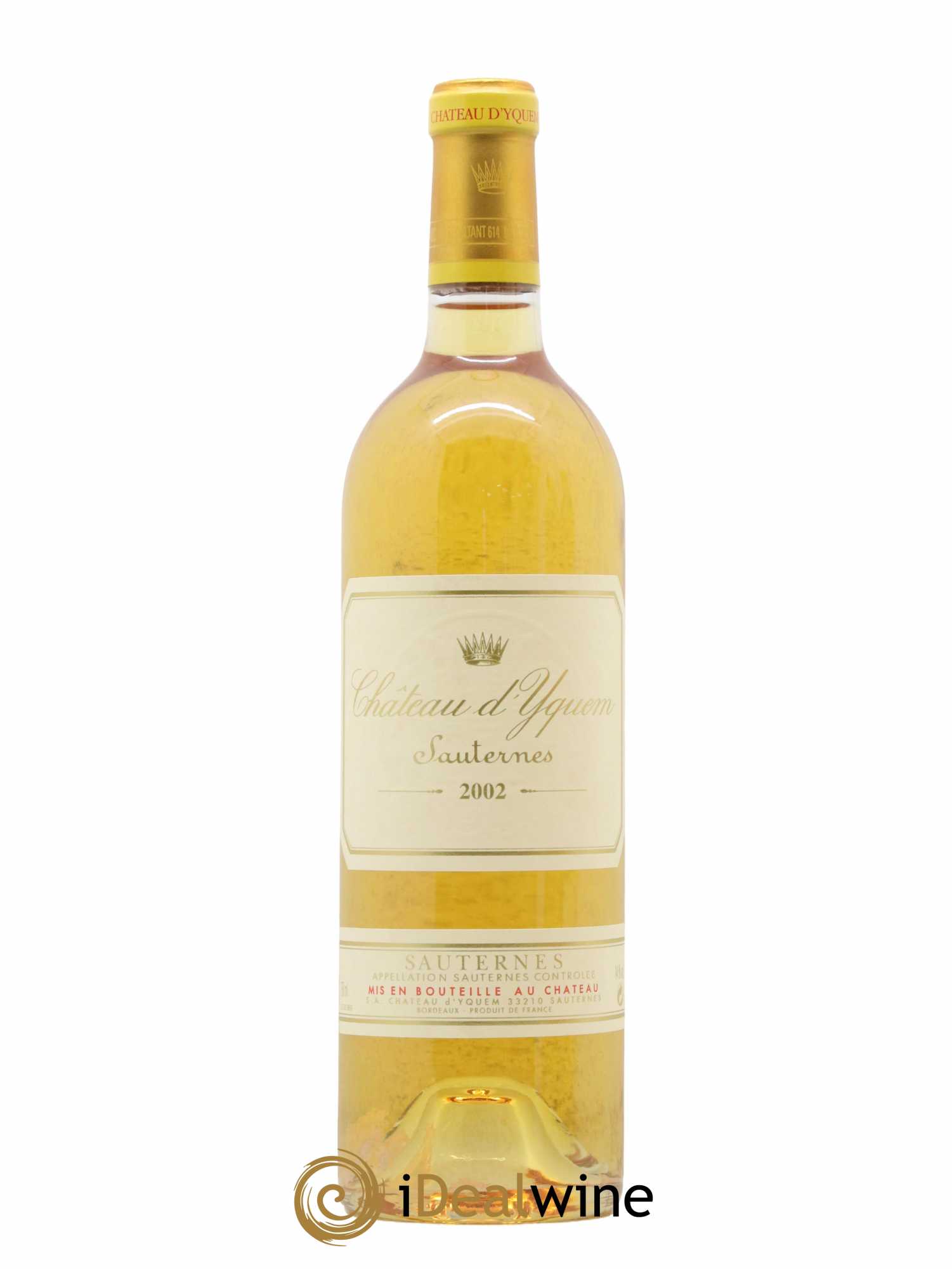 Château d' Yquem 1er Cru Classé Supérieur 2002 - Lotto di 1 bottiglia - 0