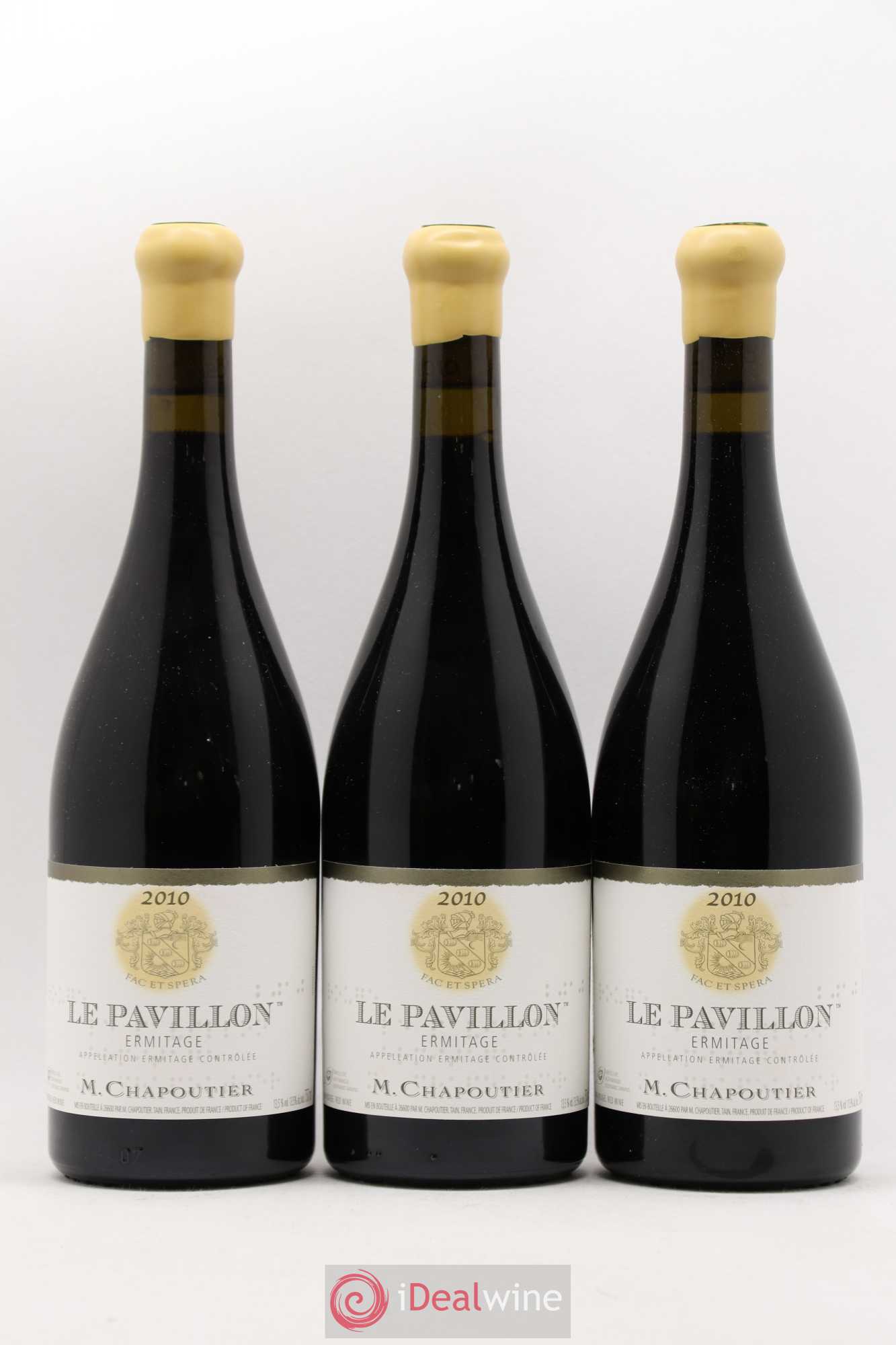 Hermitage Ermitage Le Pavillon Chapoutier 2010 - Lot de 6 bouteilles - 1