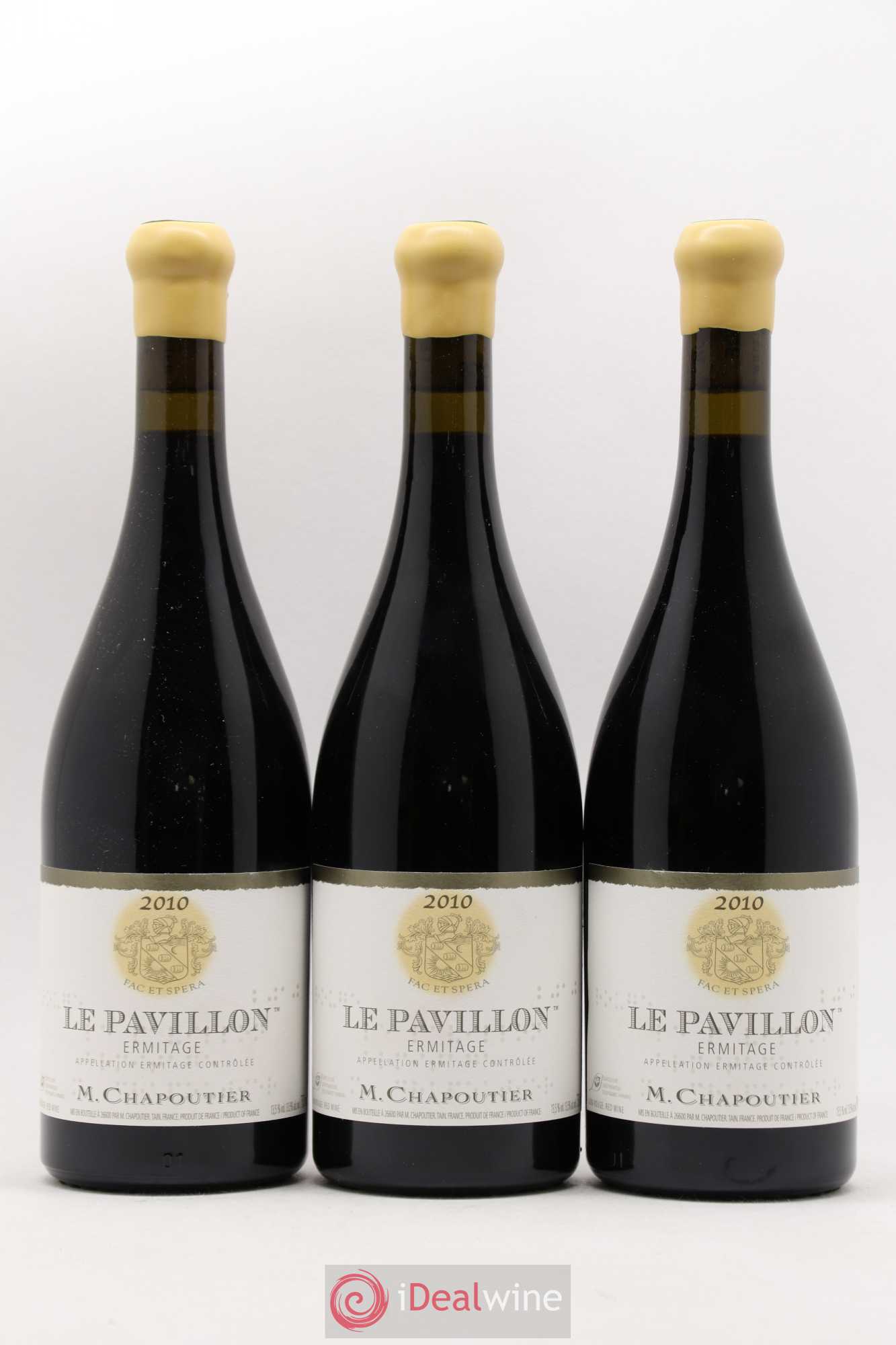 Hermitage Ermitage Le Pavillon Chapoutier 2010 - Lot de 6 bouteilles - 3