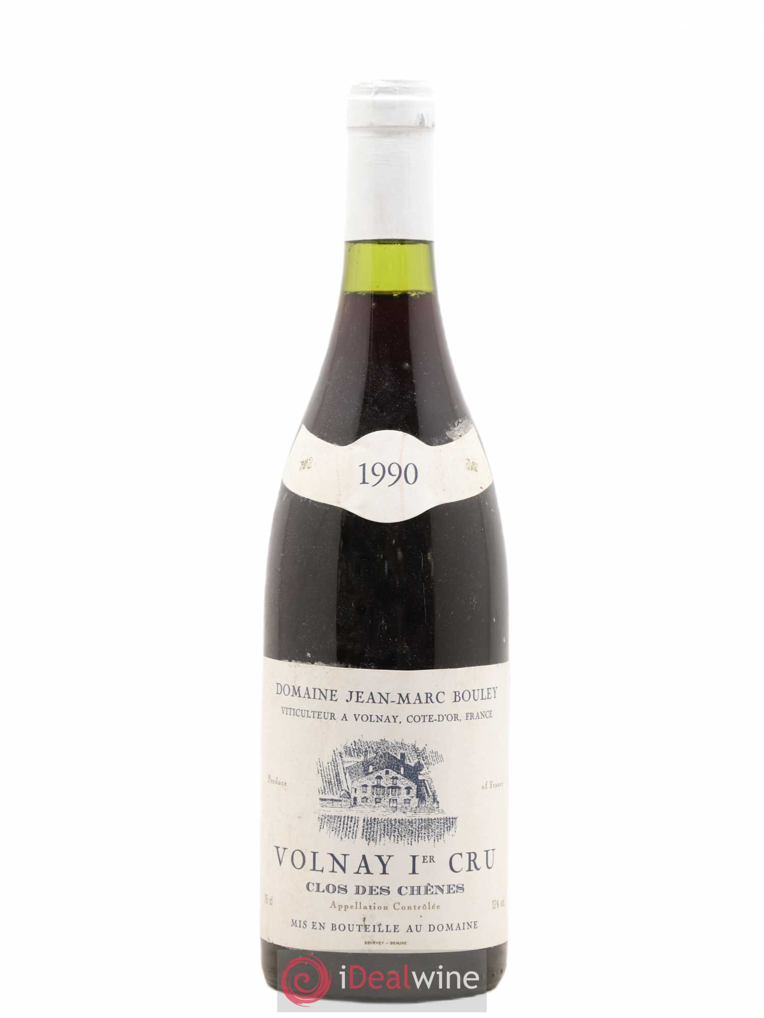 Volnay 1er Cru Clos des Chênes Bouley (Domaine) 1990 - Lot de 1 bouteille - 0